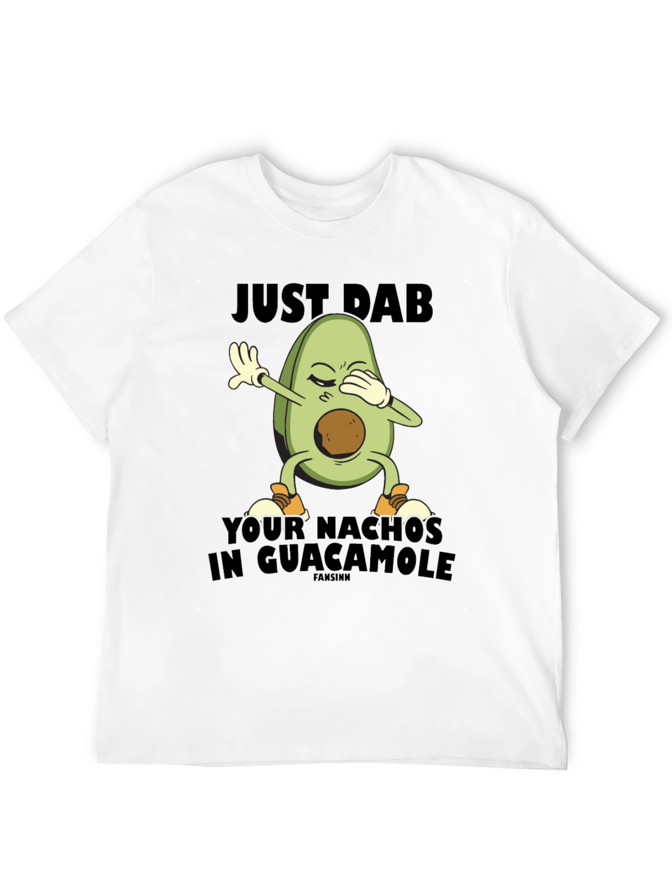 Just Dab Avocado Nachos Guacamole T-Shirt