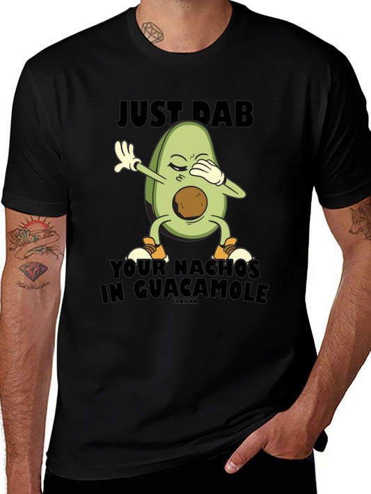 Just Dab Avocado Nachos Guacamole T-Shirt