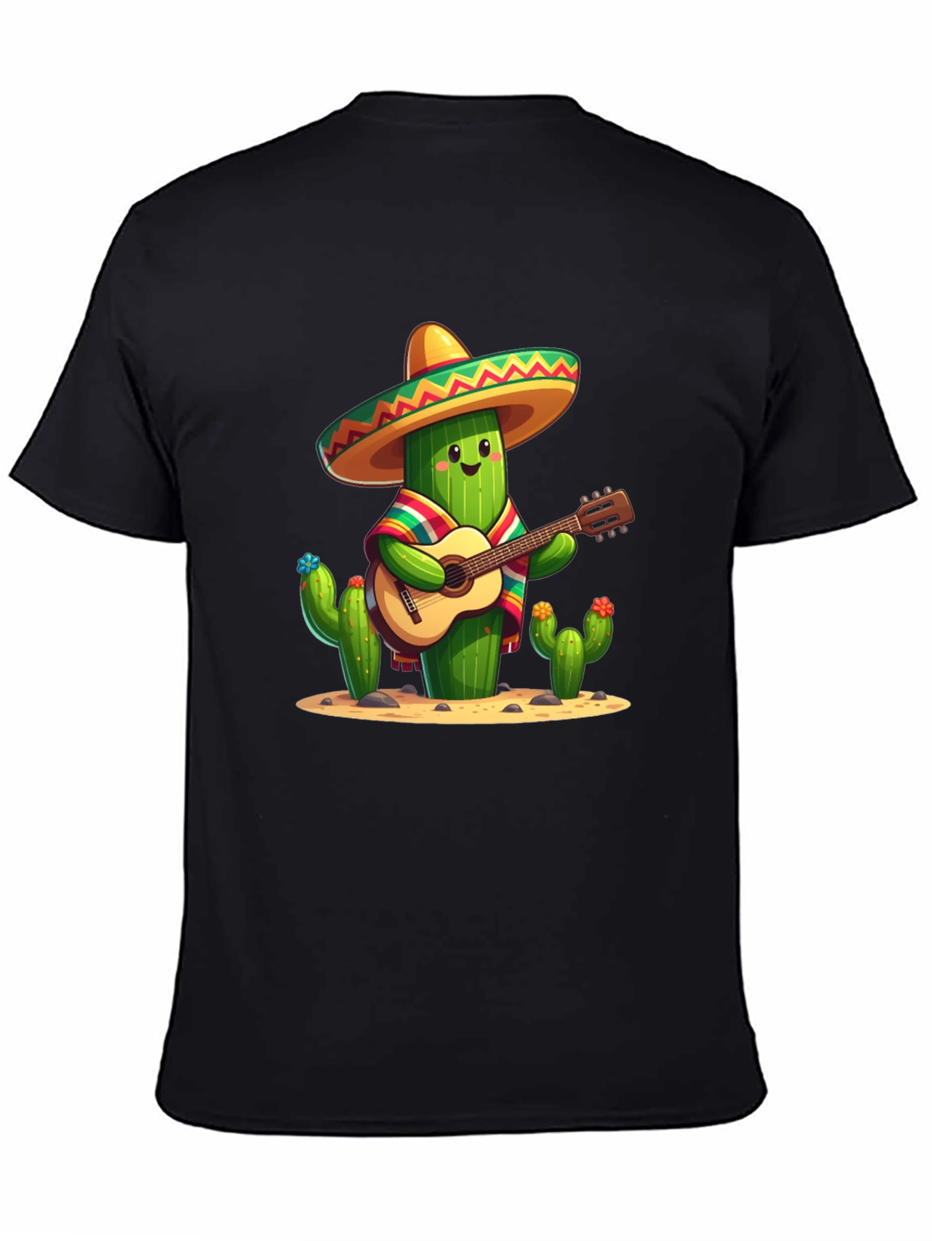 Cactus Guitar Player T-Shirt