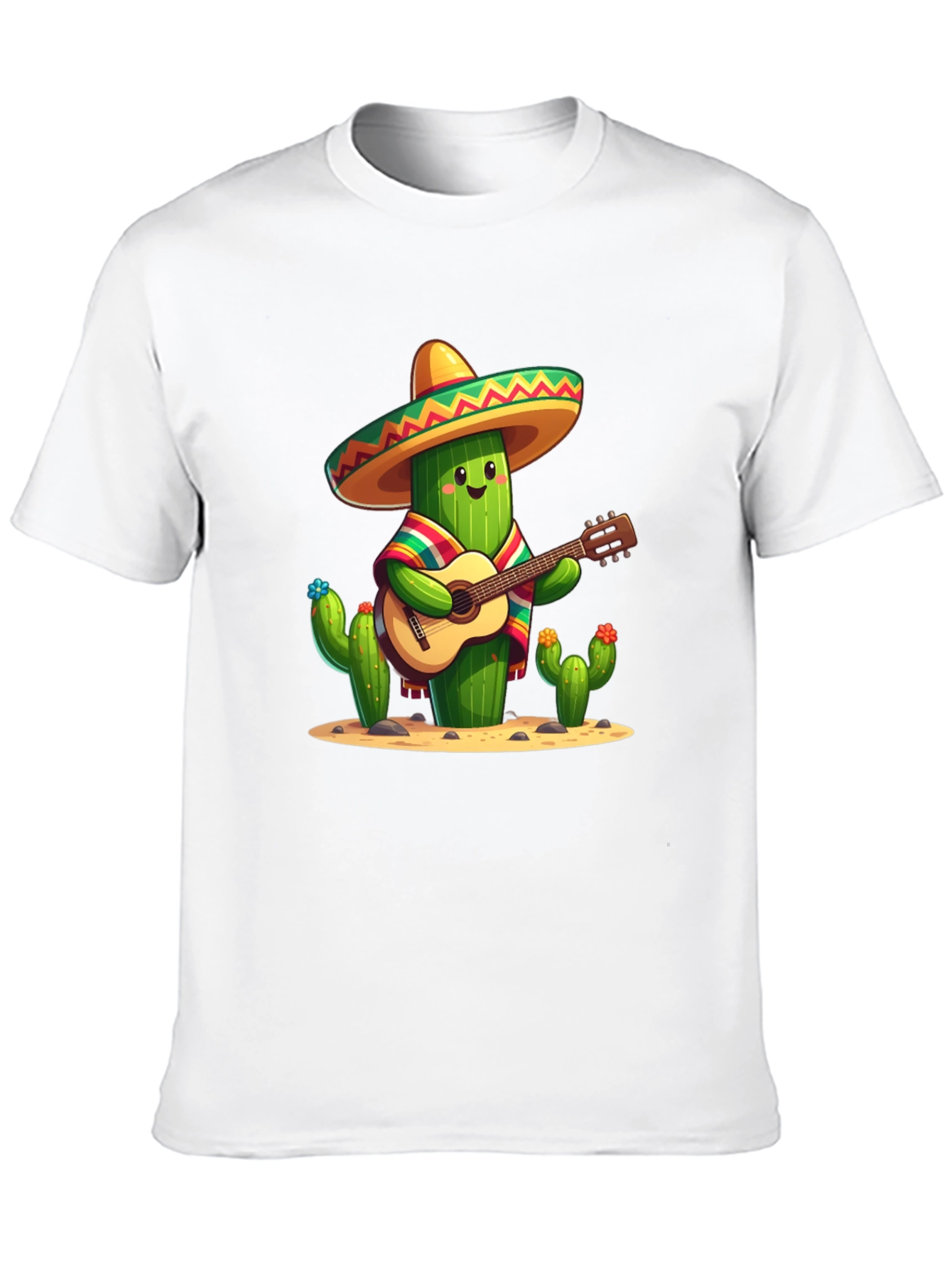 Cactus Guitar Player T-Shirt