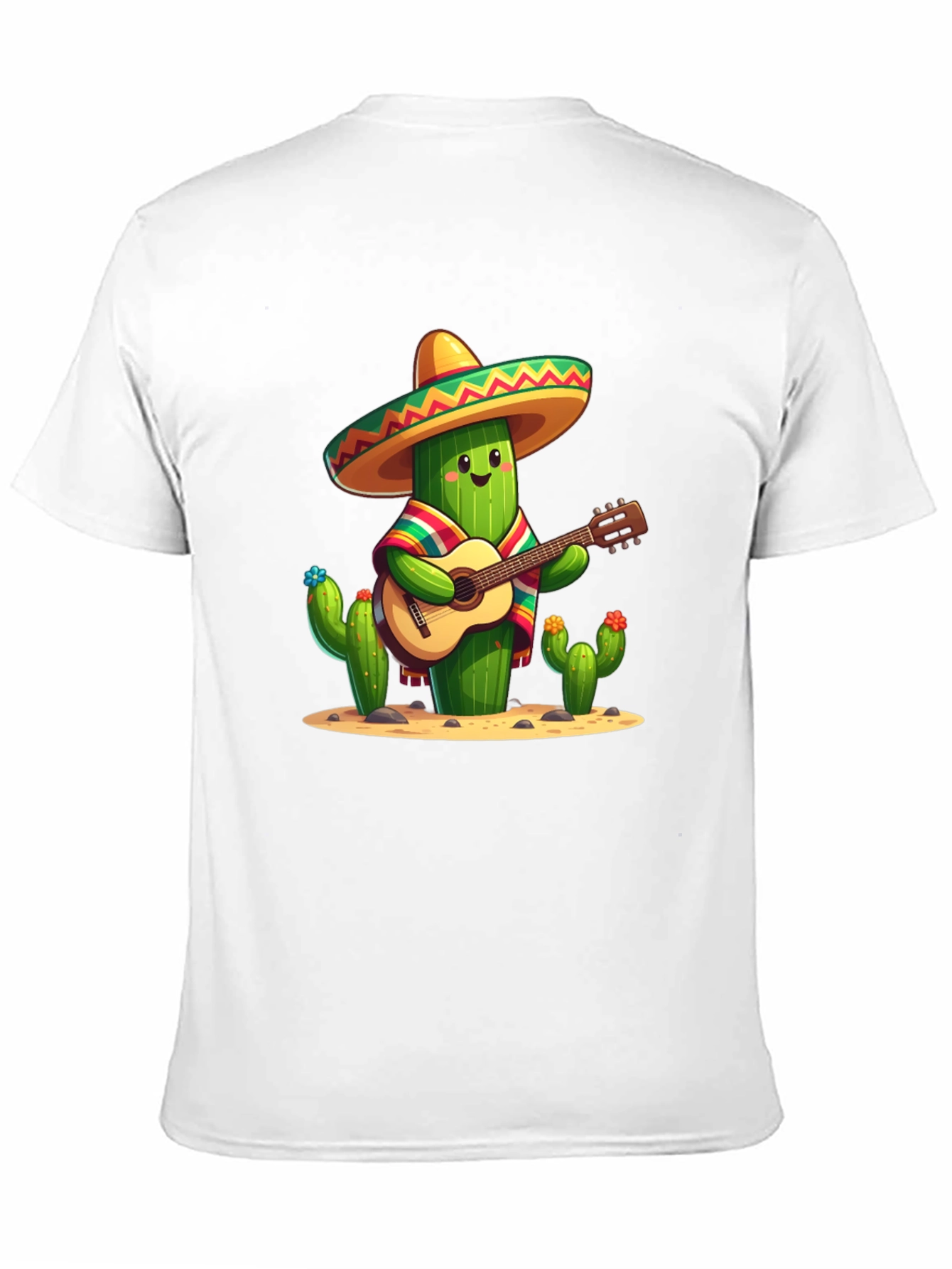 Cactus Guitar Player T-Shirt