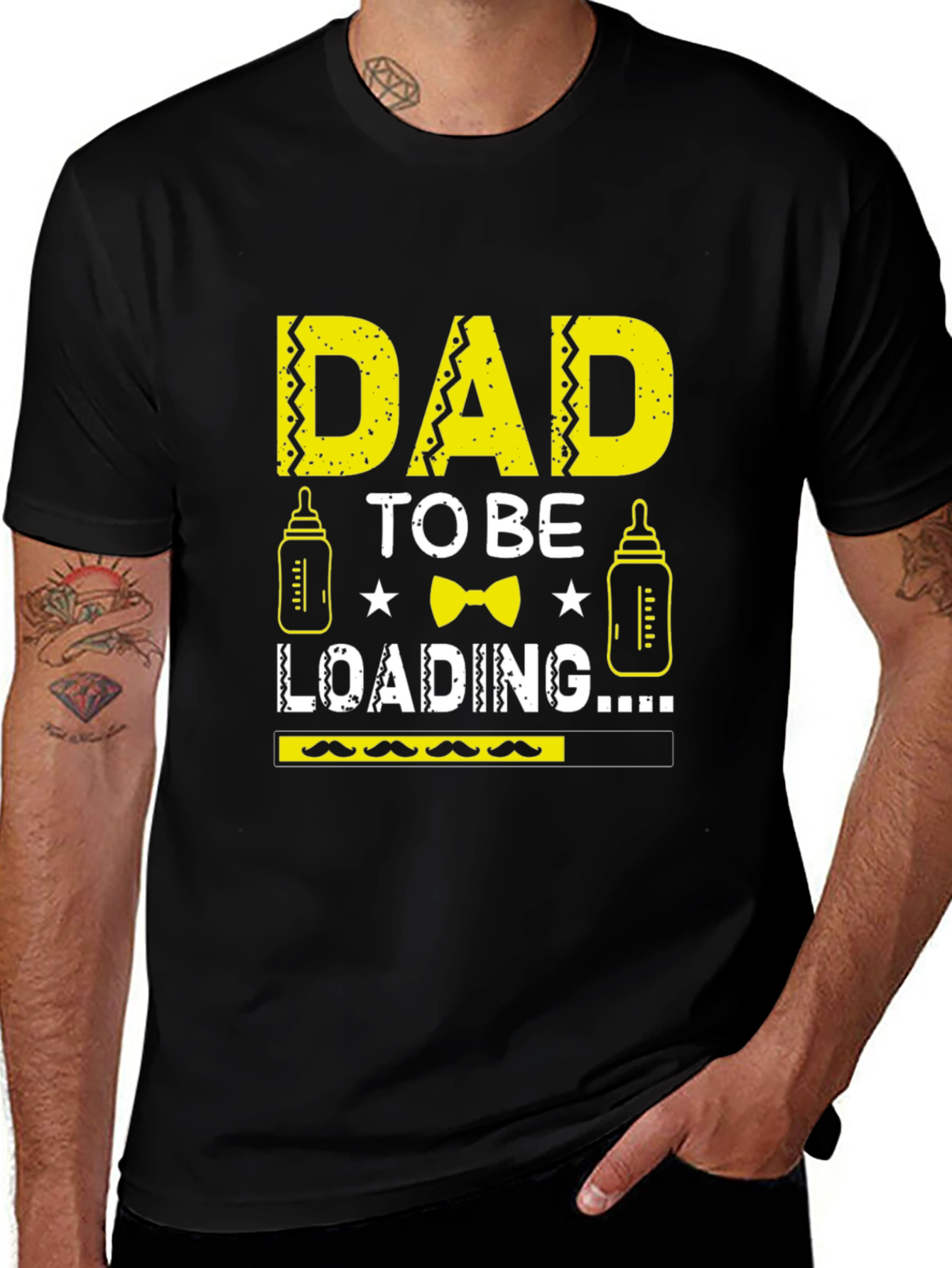 Dad To Be Loading T-Shirt - New Dad Tee