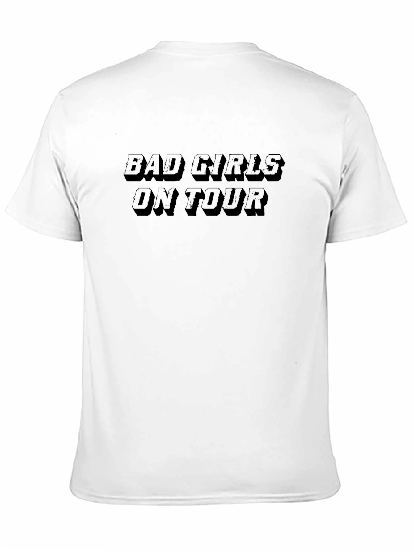 Bad Girls On Tour Black Graphic Tee