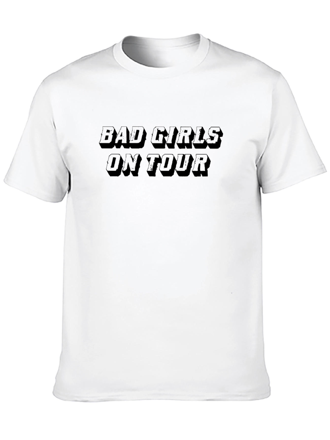 Bad Girls On Tour Black Graphic Tee