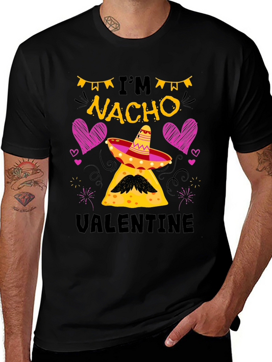 Im Nacho Valentine Black T-Shirt