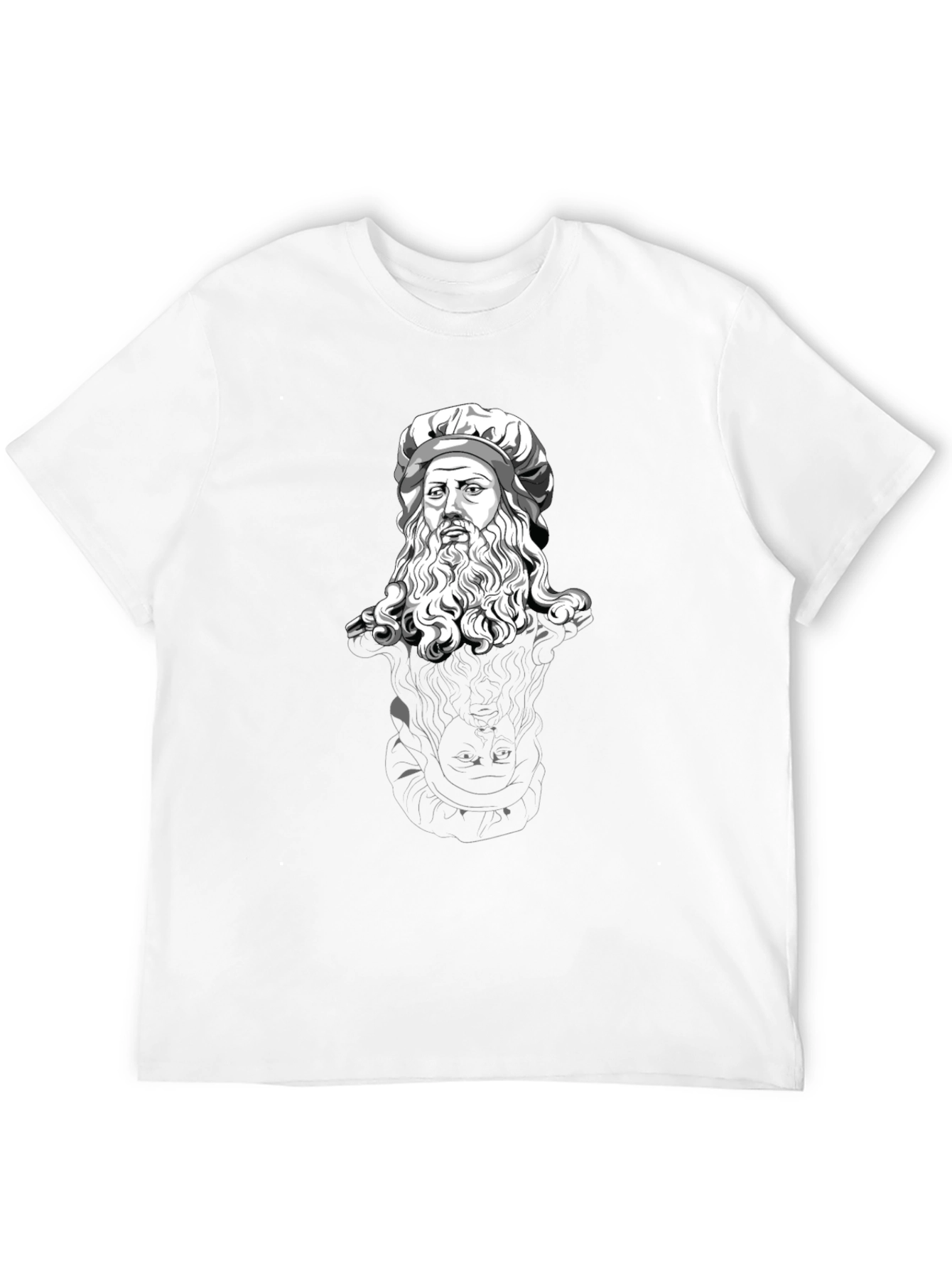 Leonardo da Vinci T-Shirt - Artistic Graphic Tee
