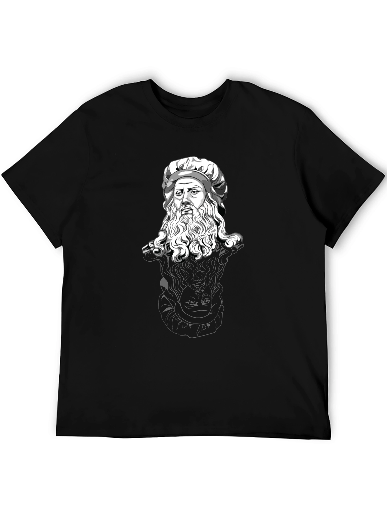 Leonardo da Vinci T-Shirt - Artistic Graphic Tee