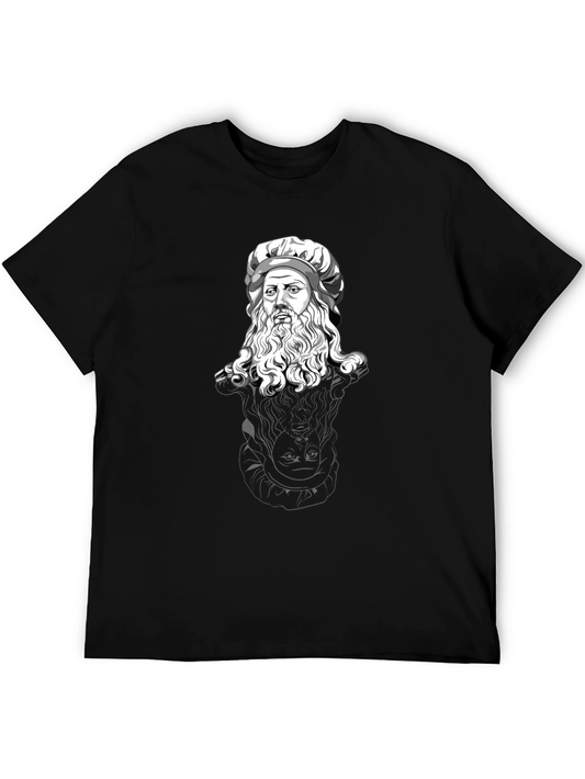 Leonardo da Vinci T-Shirt - Artistic Graphic Tee