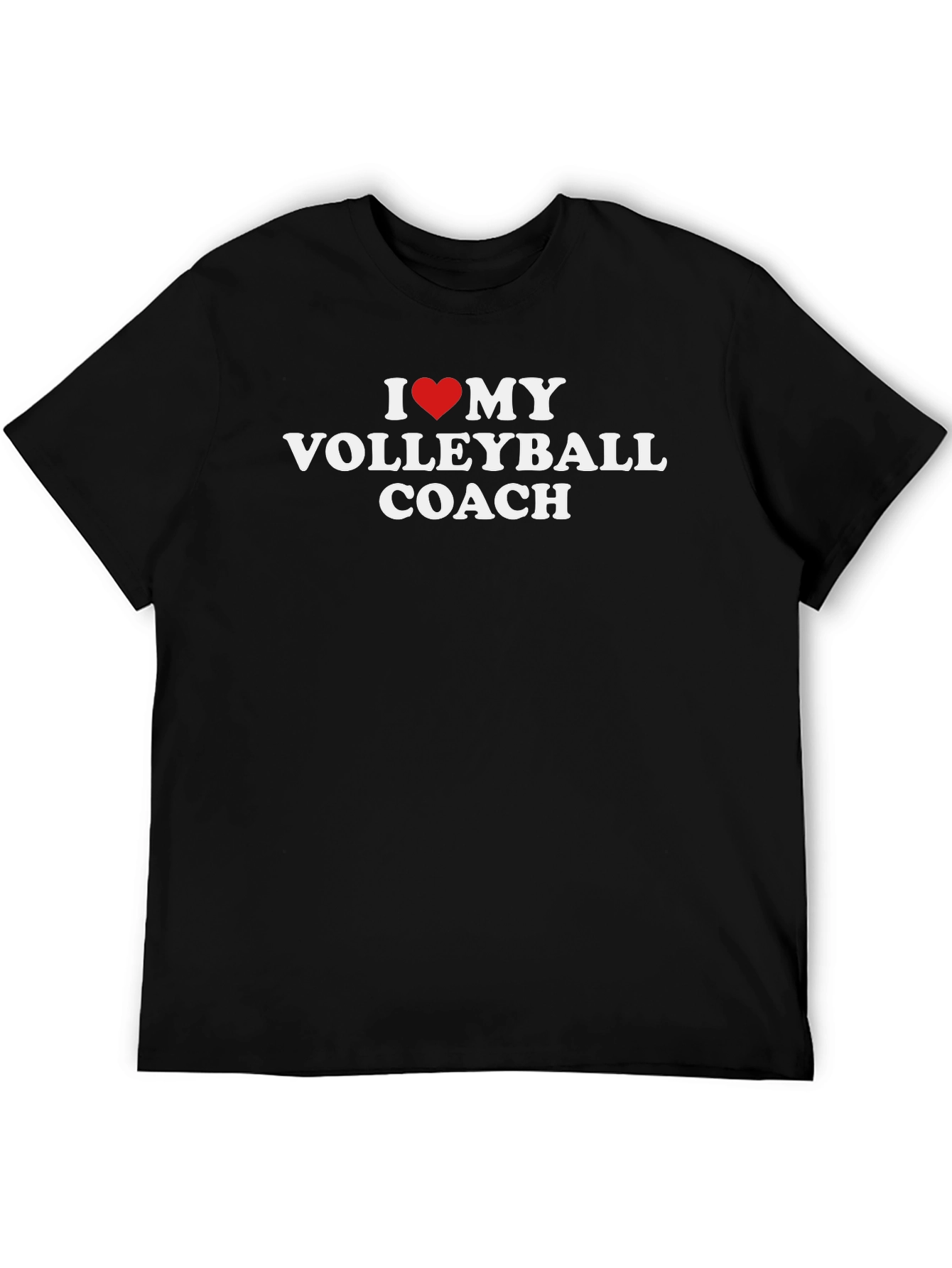 I Love My Volleyball Coach T-Shirt