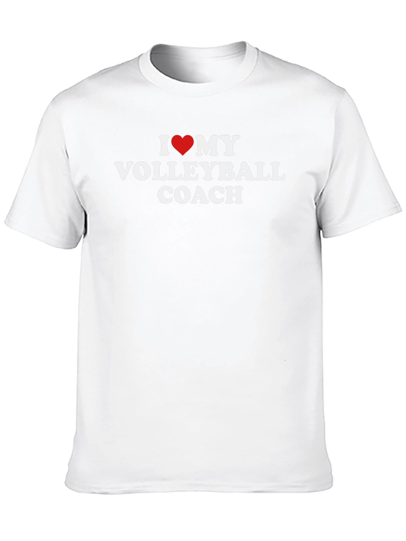 I Love My Volleyball Coach T-Shirt