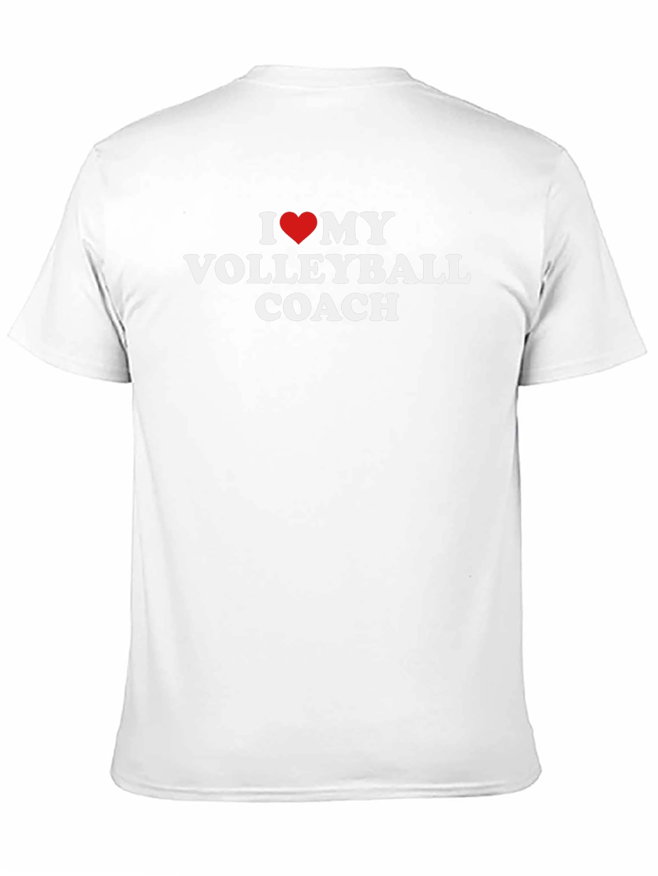 I Love My Volleyball Coach T-Shirt