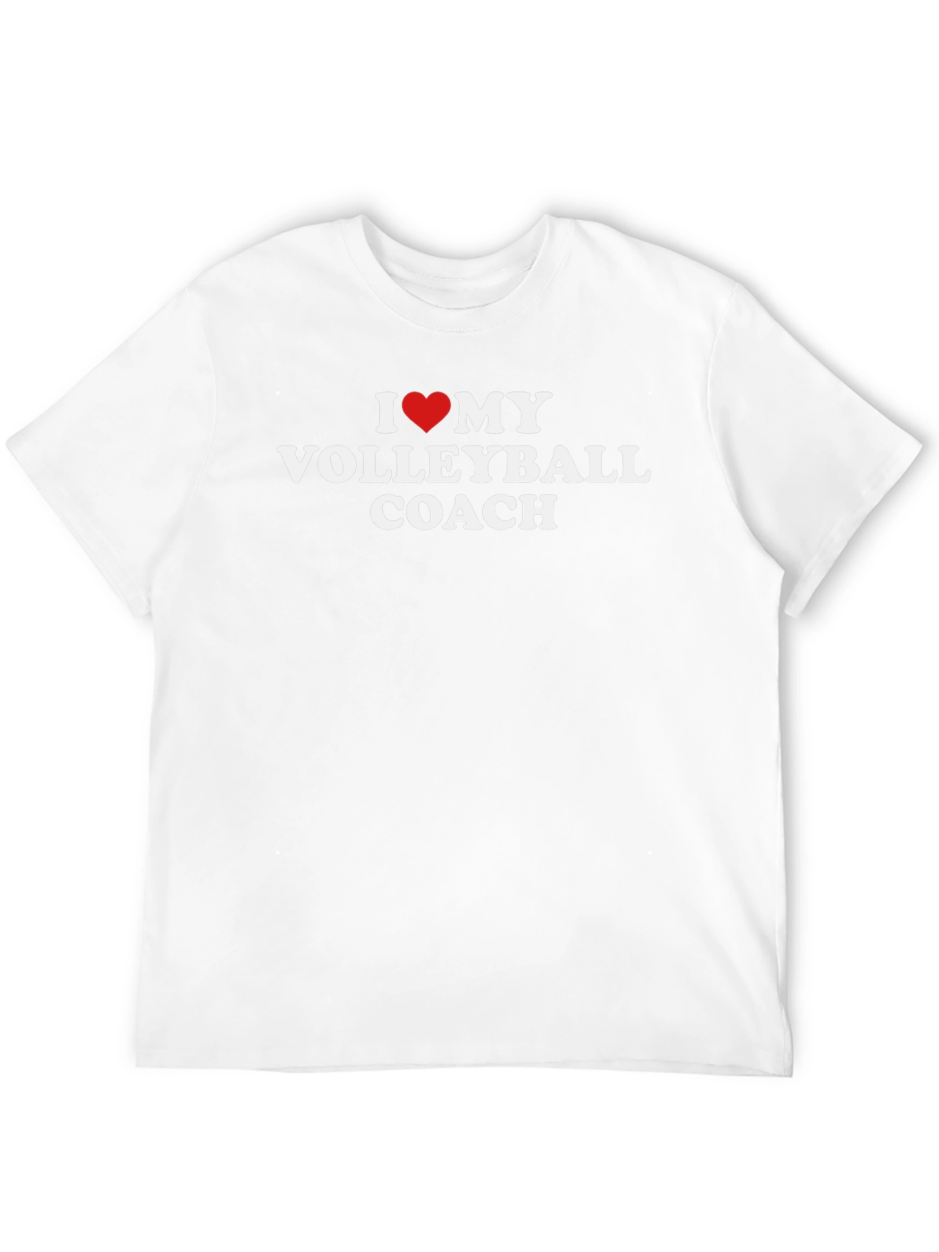 I Love My Volleyball Coach T-Shirt