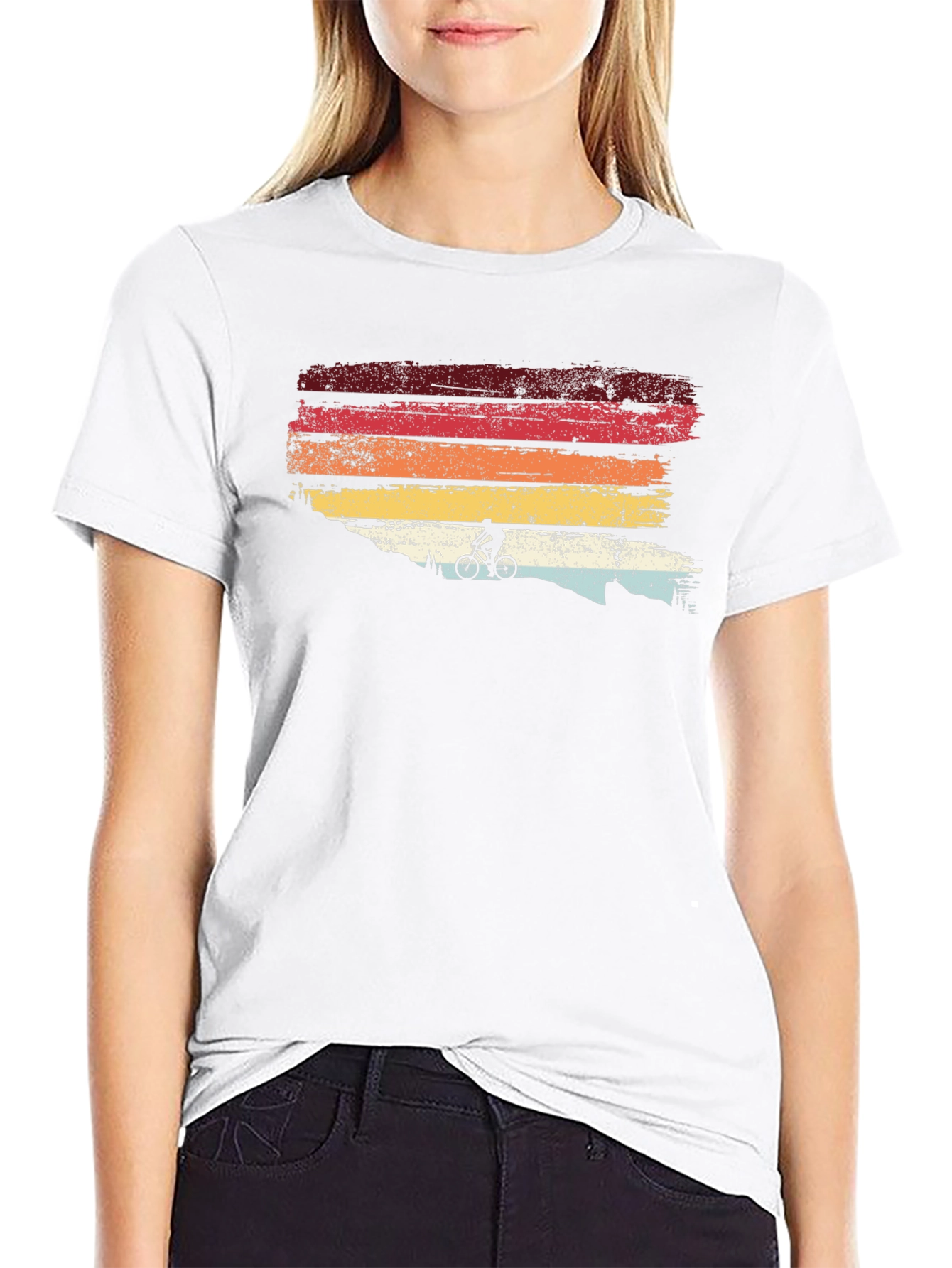 Retro Mountain Bike Graphic Tee