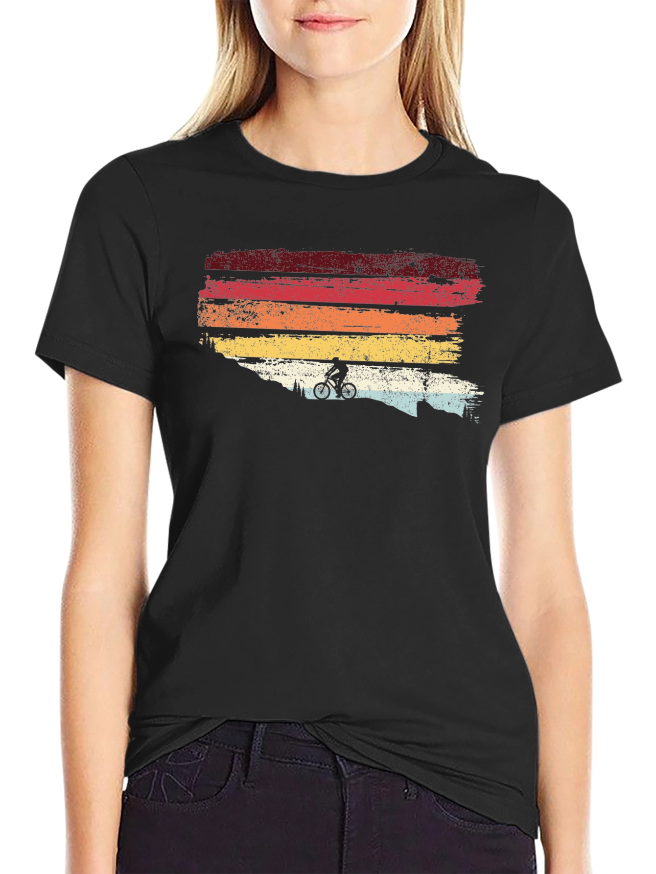 Retro Mountain Bike Graphic Tee