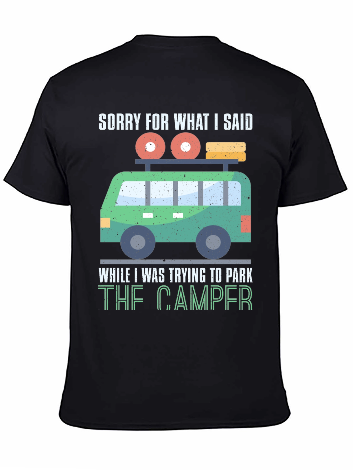 Camper Parking Funny T-Shirt