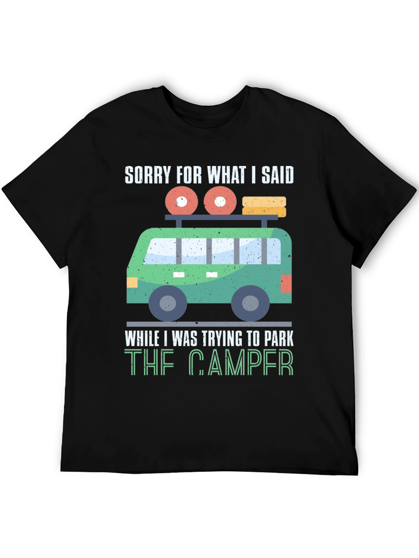 Camper Parking Funny T-Shirt
