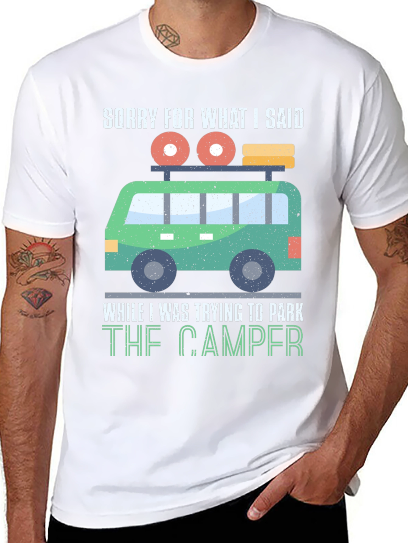 Camper Parking Funny T-Shirt