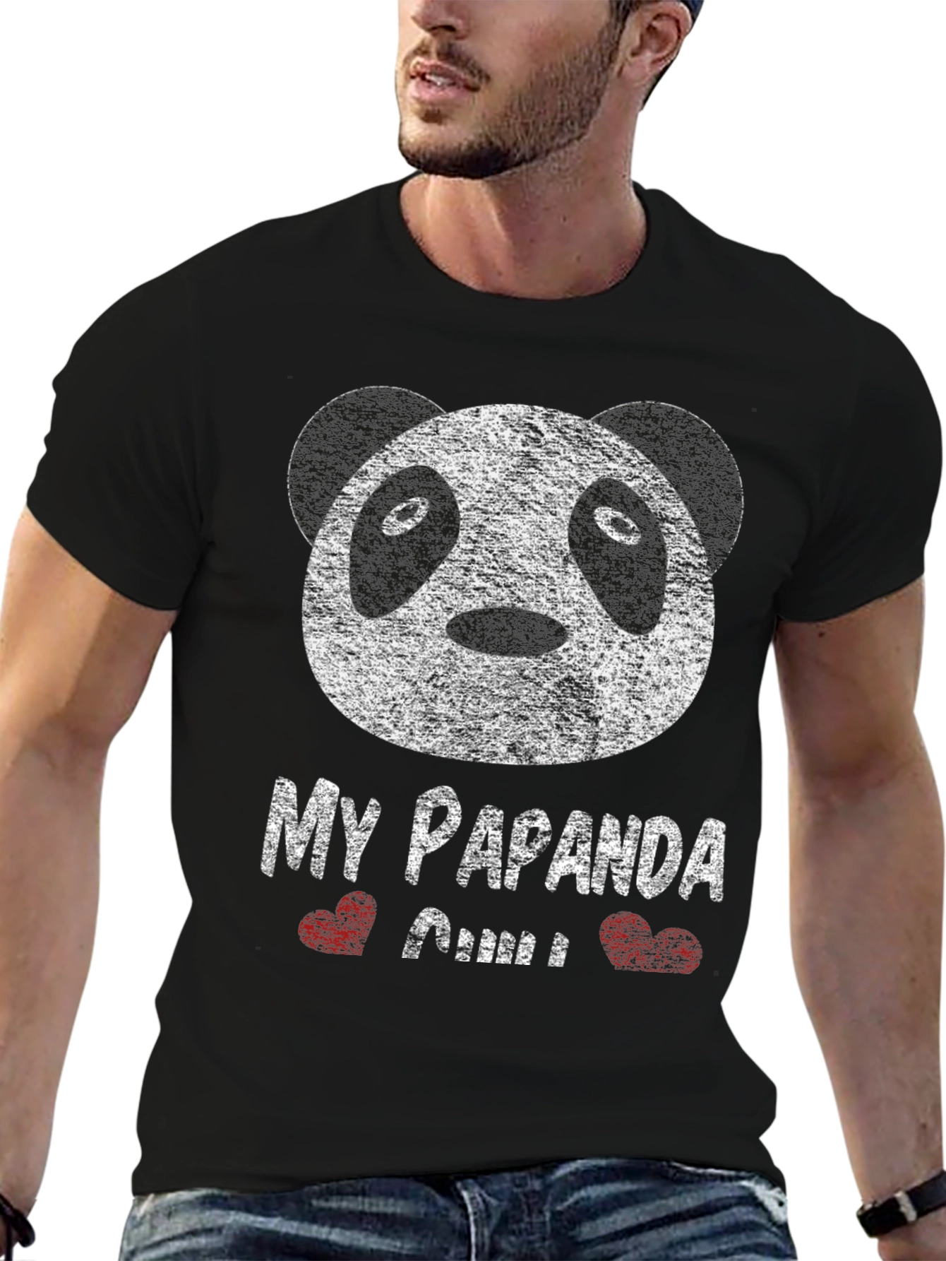 My Papanda Aunt T-Shirt Panda Lover Gift