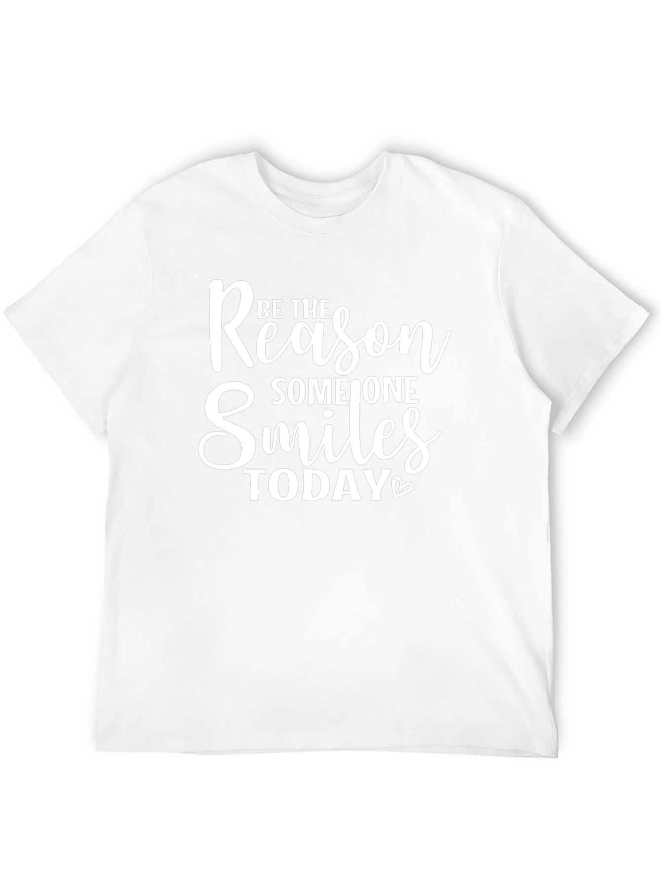 Be The Reason Someone Smiles Today Black T-Shirt