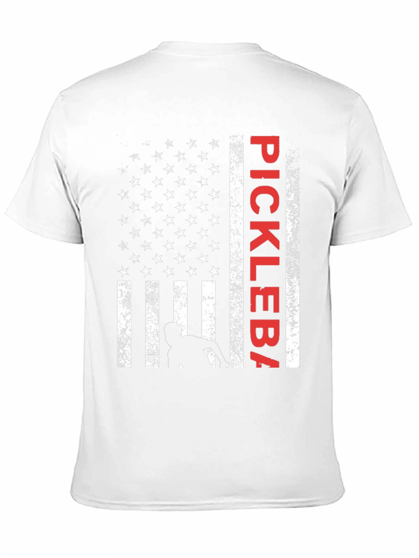 Pickleball American Flag Graphic Tee