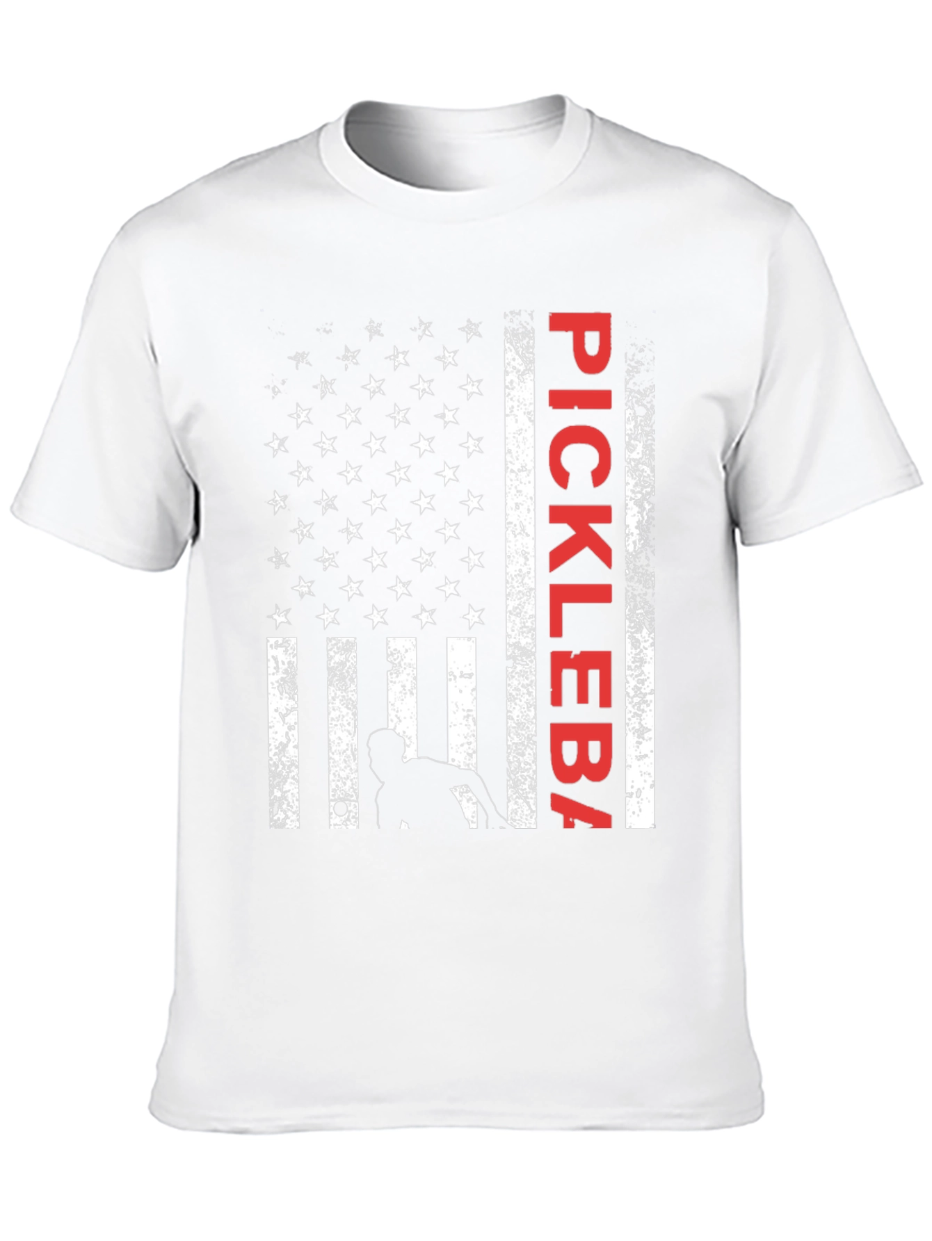 Pickleball American Flag Graphic Tee