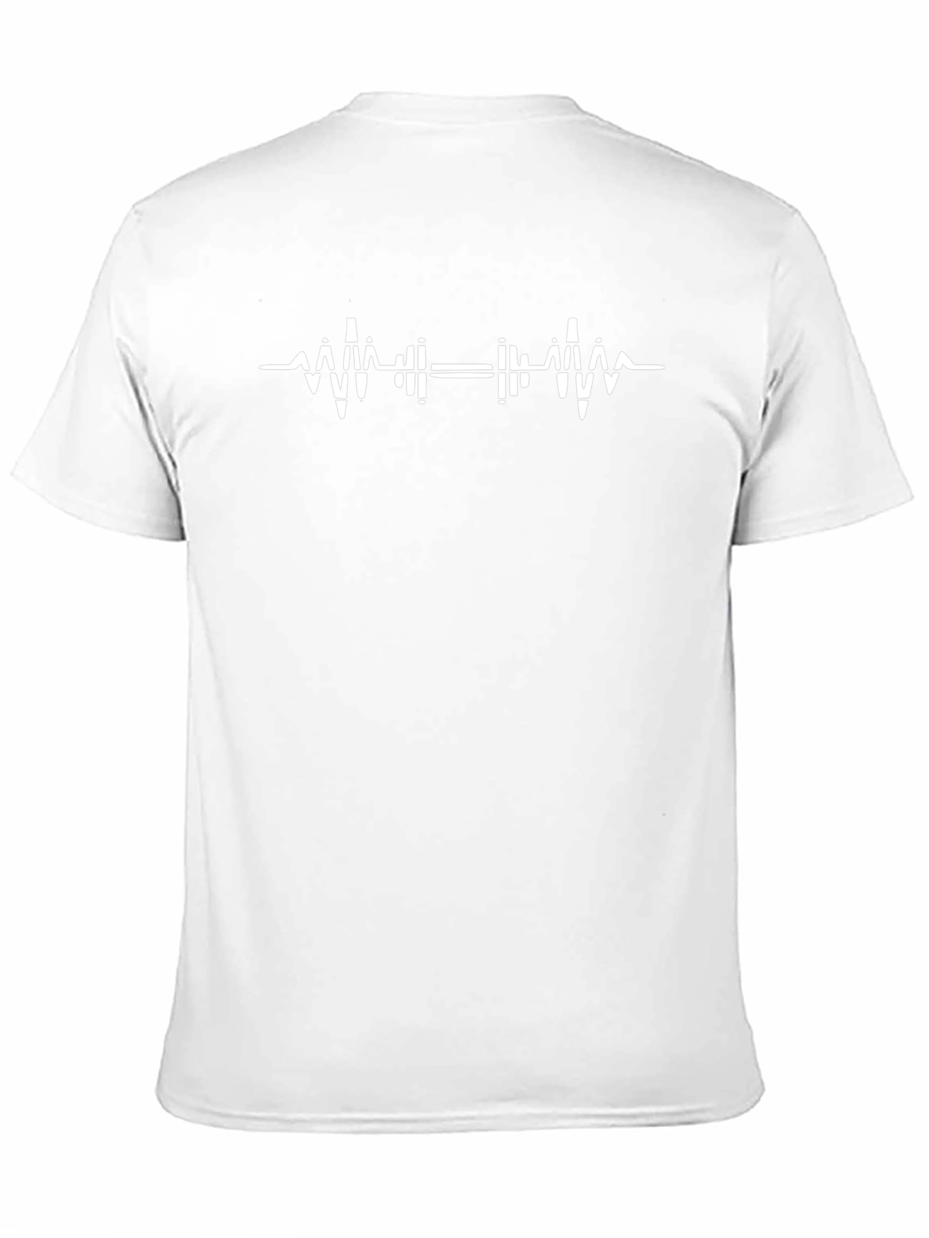 Gym Heartbeat Graphic Tee - Black
