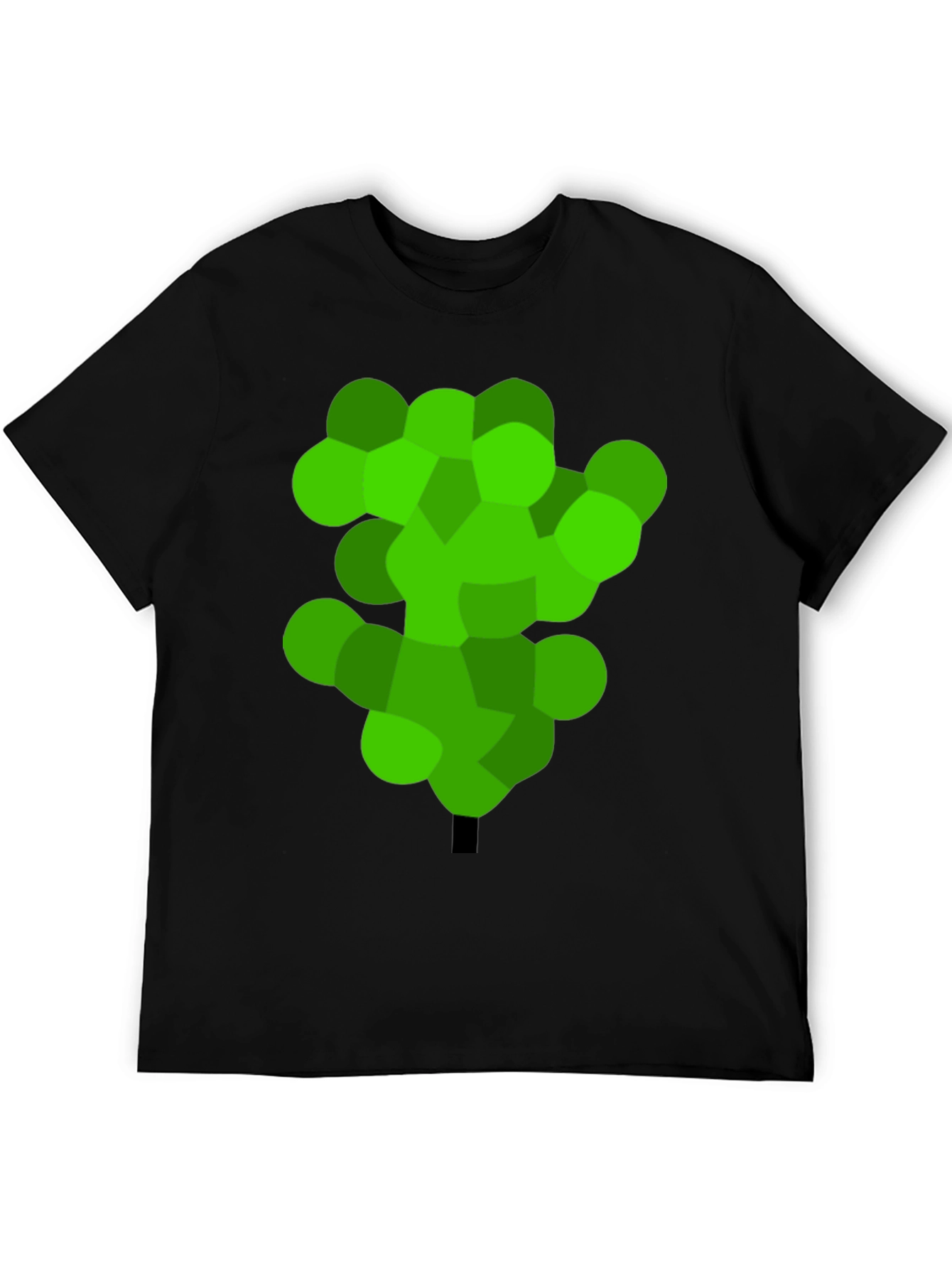 Abstract Green Tree Graphic Tee