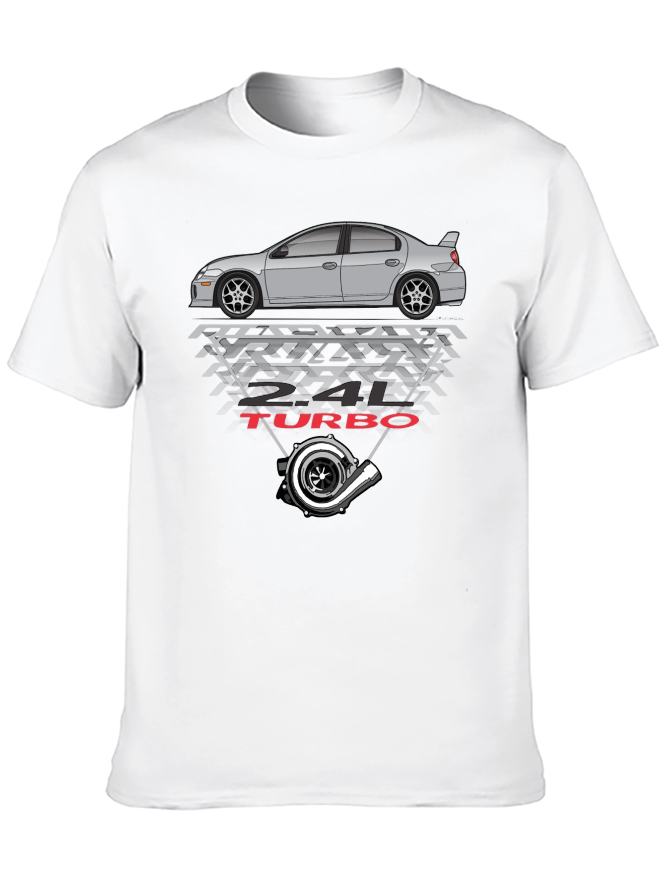 Turbo Car T-Shirt - Automotive Enthusiast Tee