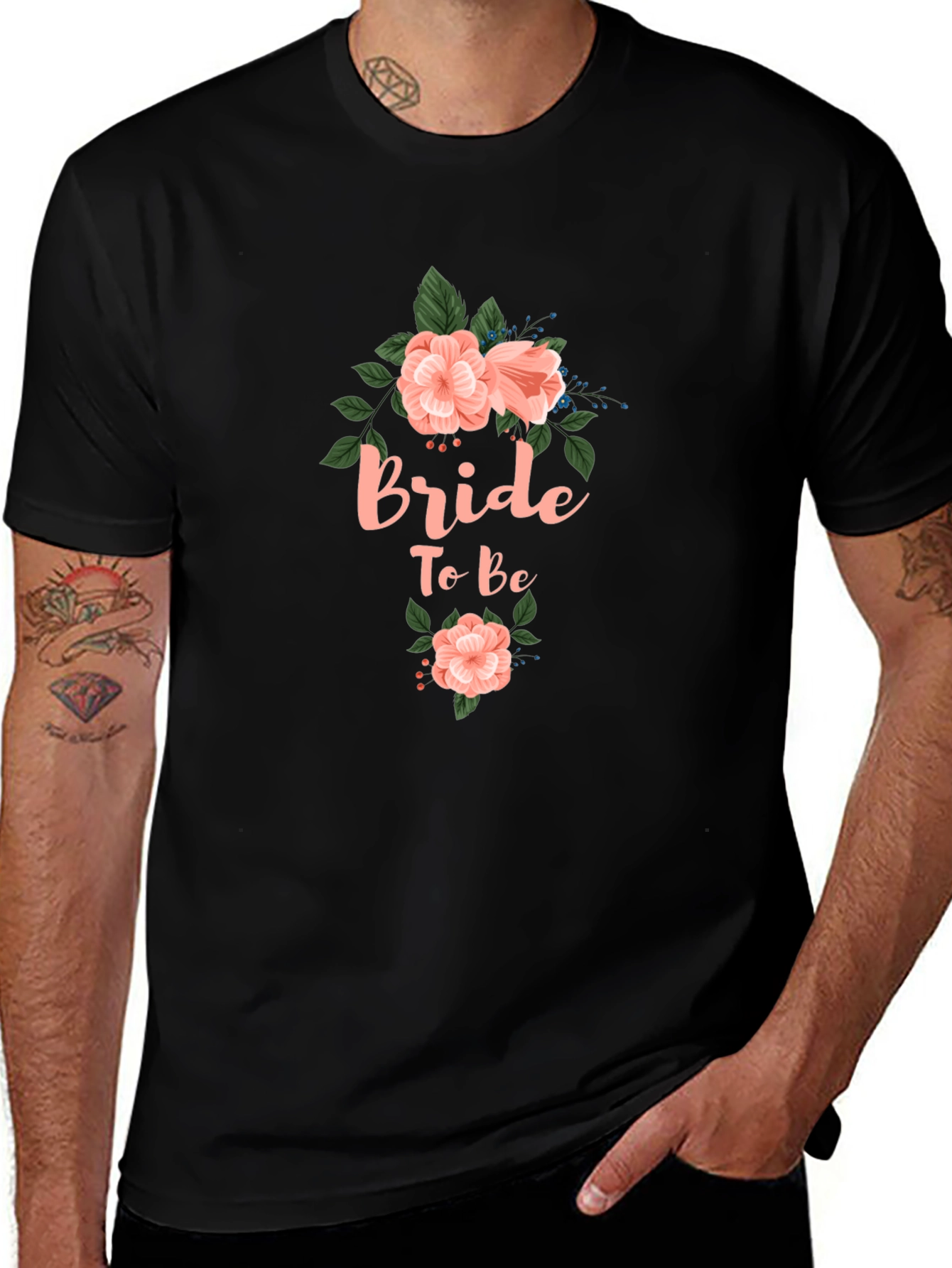 Bride To Be Floral T-Shirt