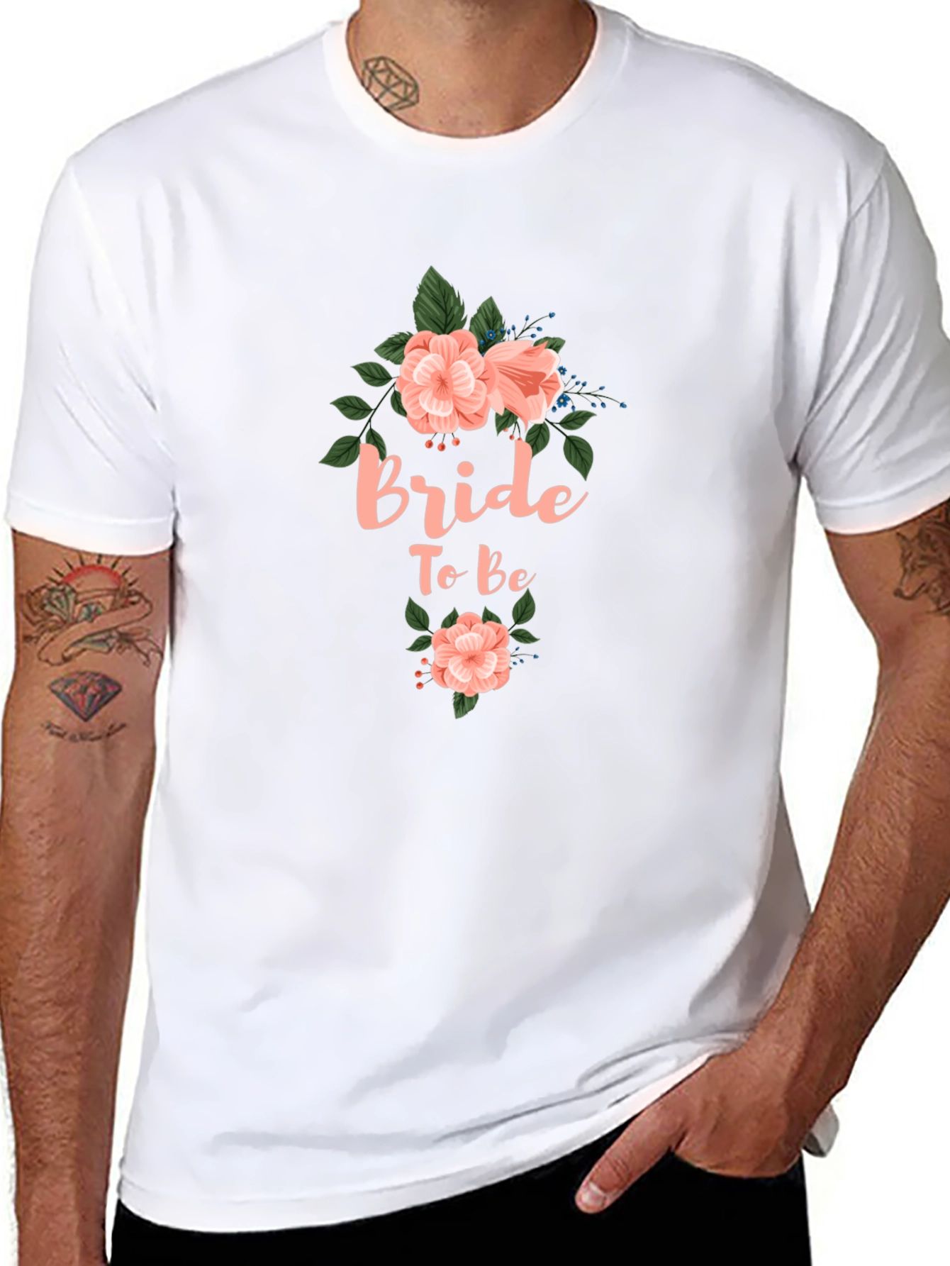 Bride To Be Floral T-Shirt
