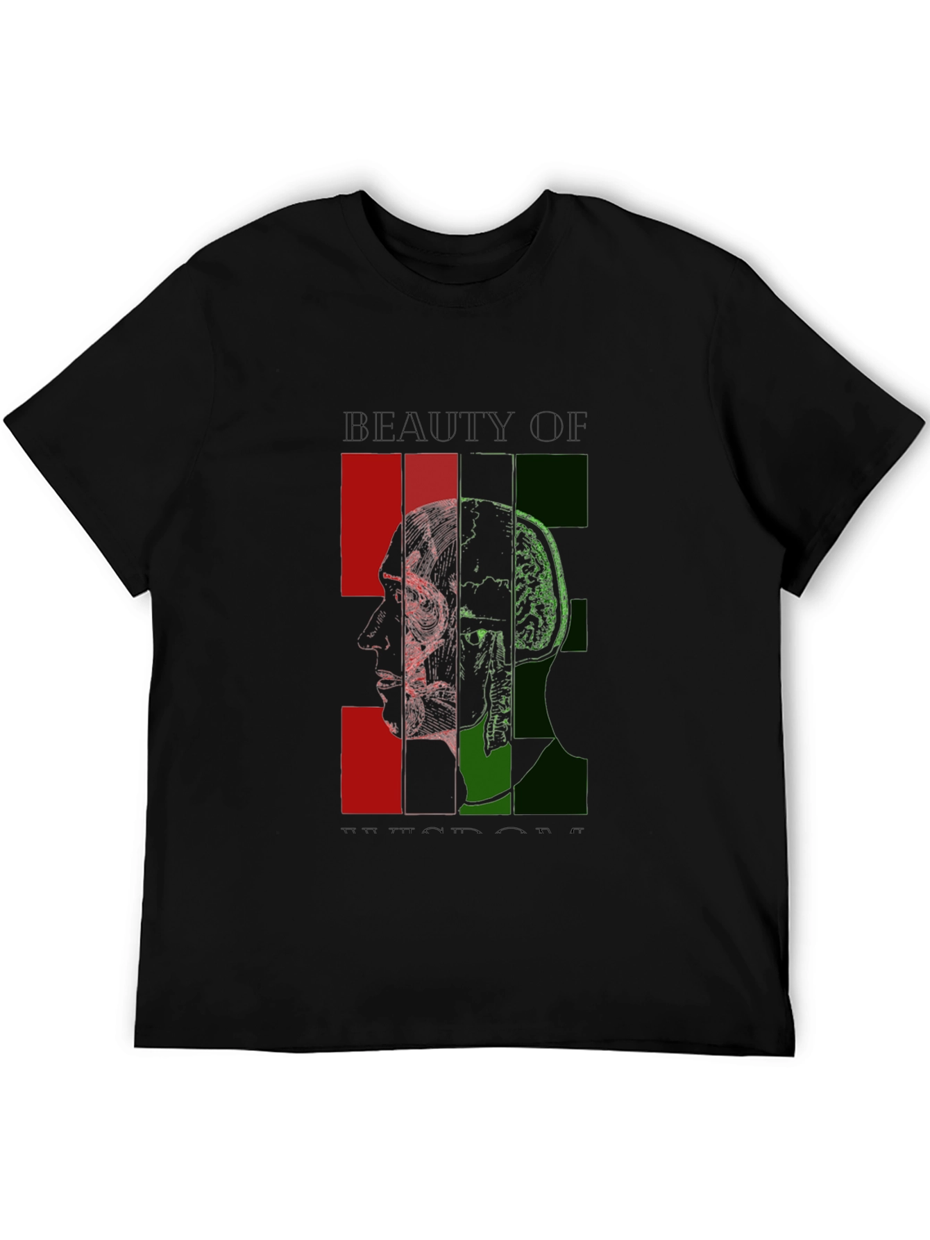 Beauty of the Mind T-Shirt - Unique Artistic Design