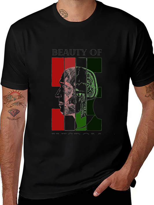 Beauty of the Mind T-Shirt - Unique Artistic Design