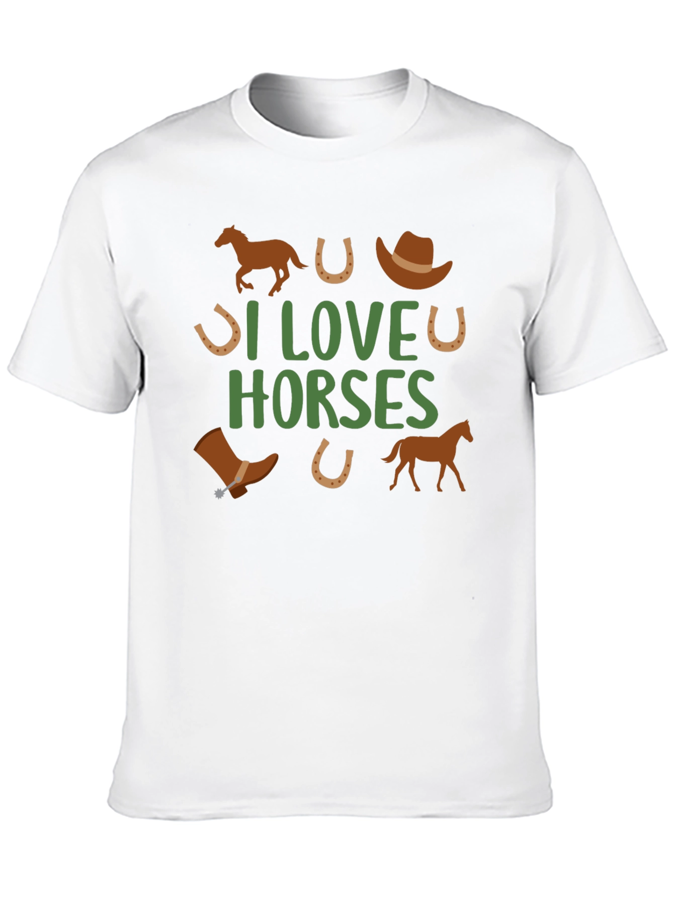 I Love Horses Graphic Tee