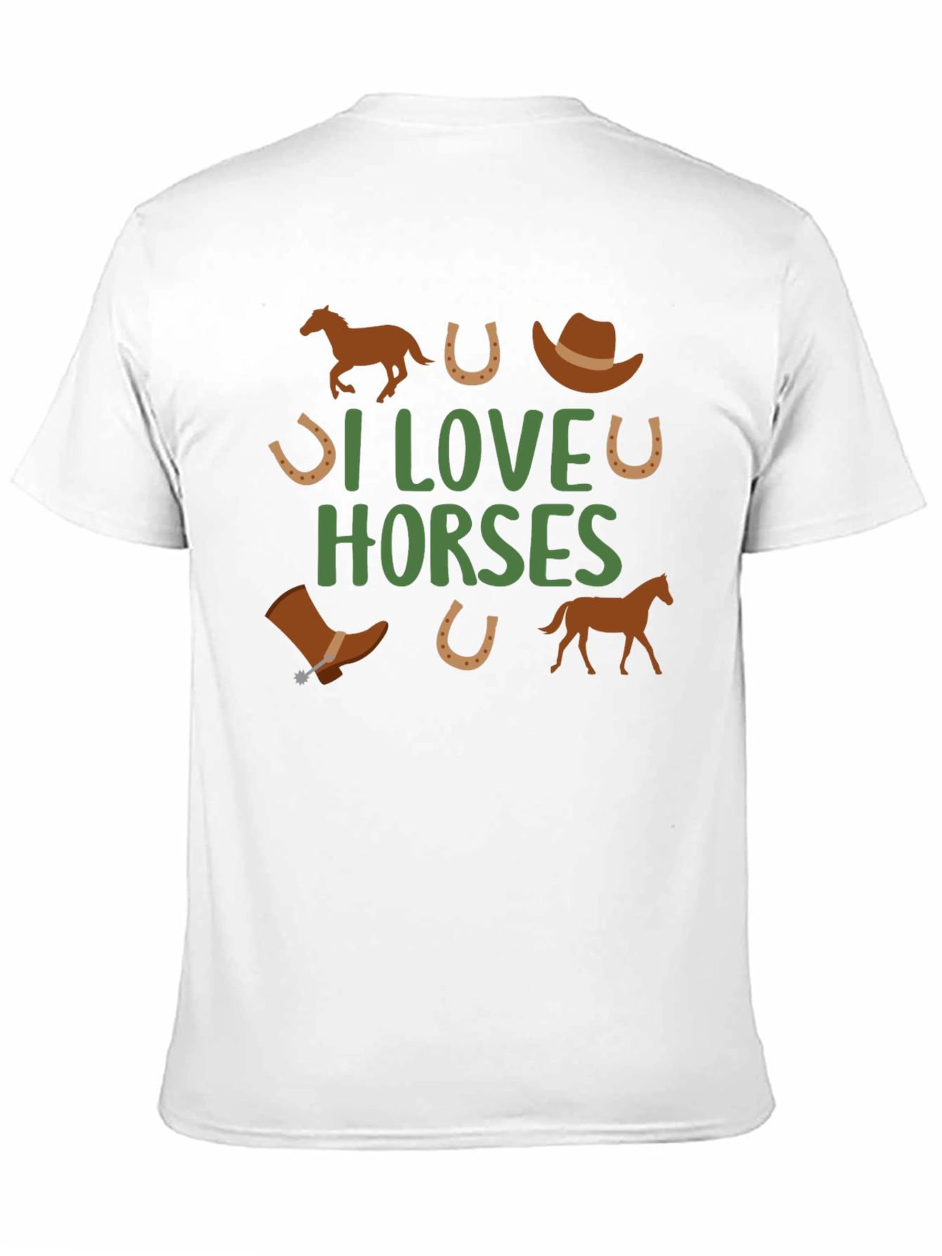I Love Horses Graphic Tee