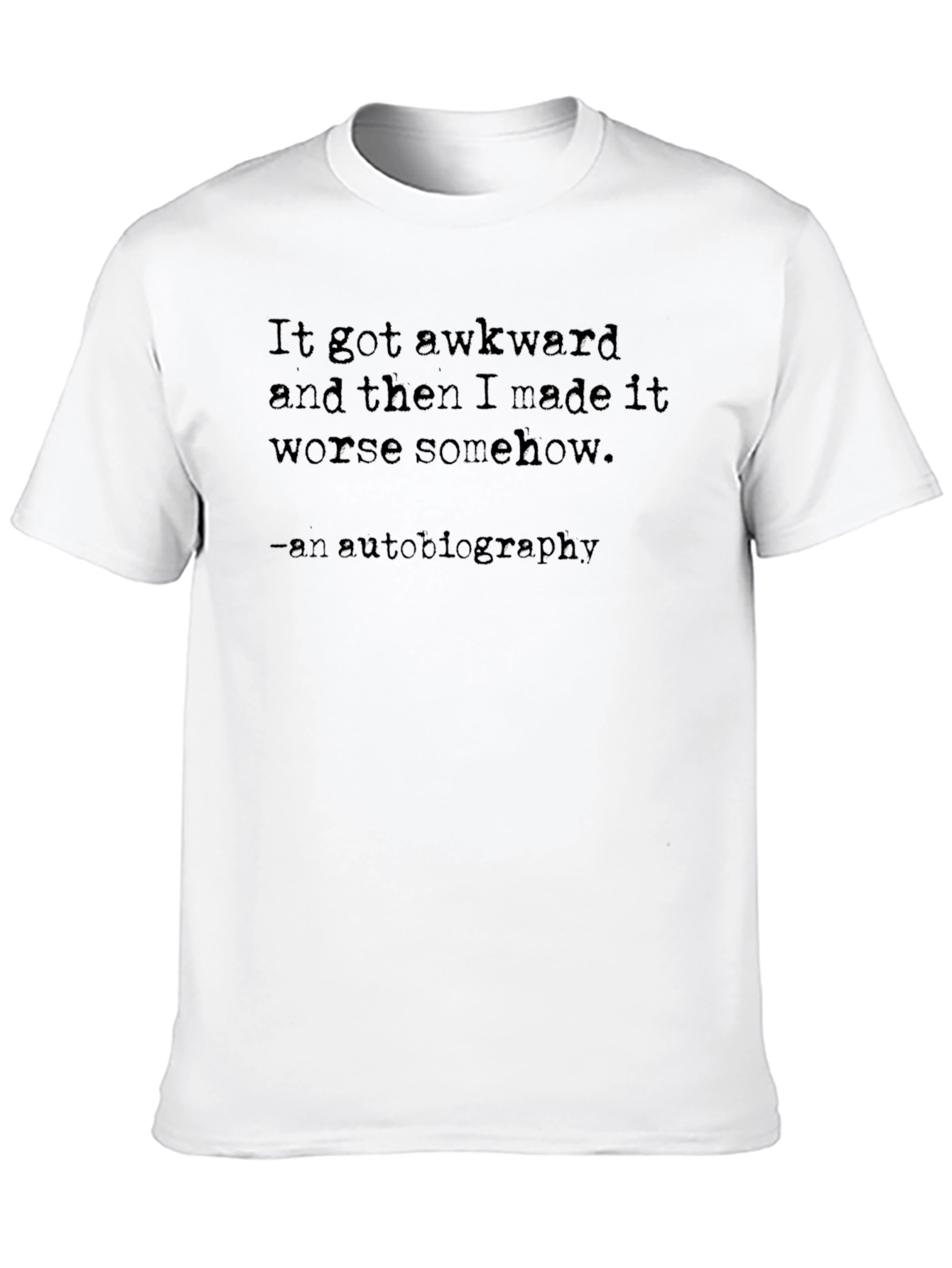 Awkward Autobiography Graphic Tee
