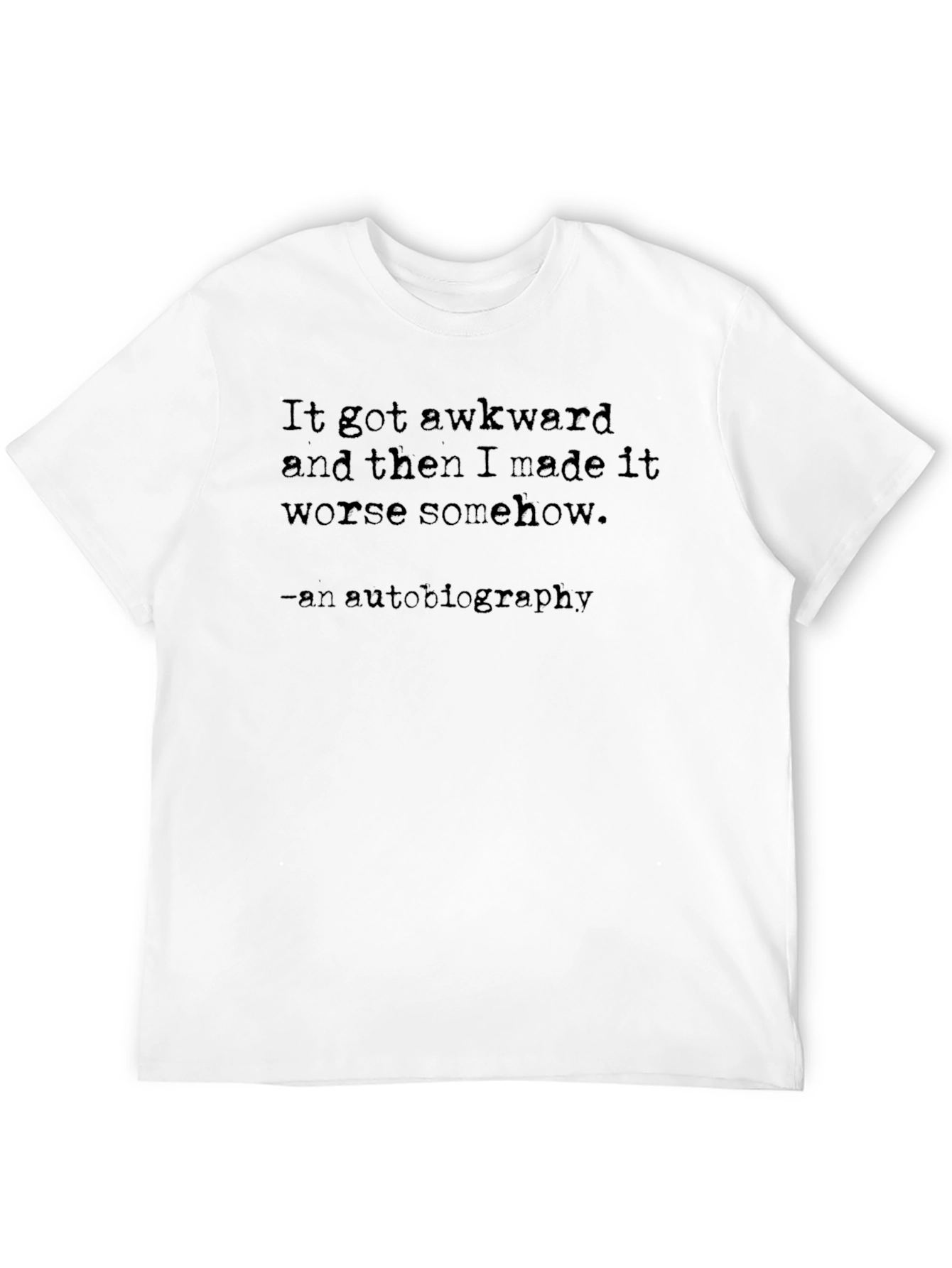 Awkward Autobiography Graphic Tee