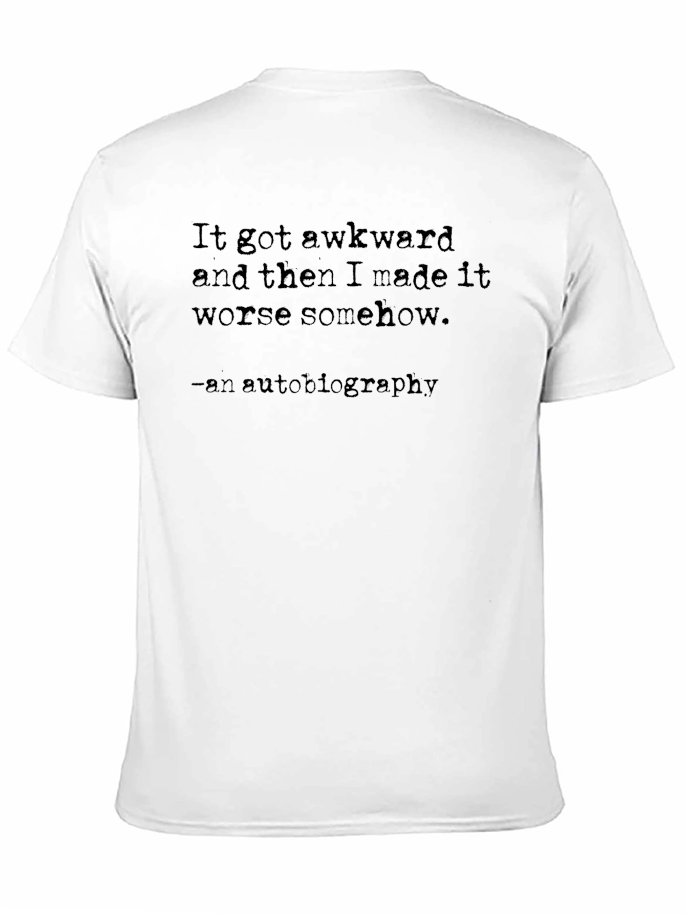 Awkward Autobiography Graphic Tee
