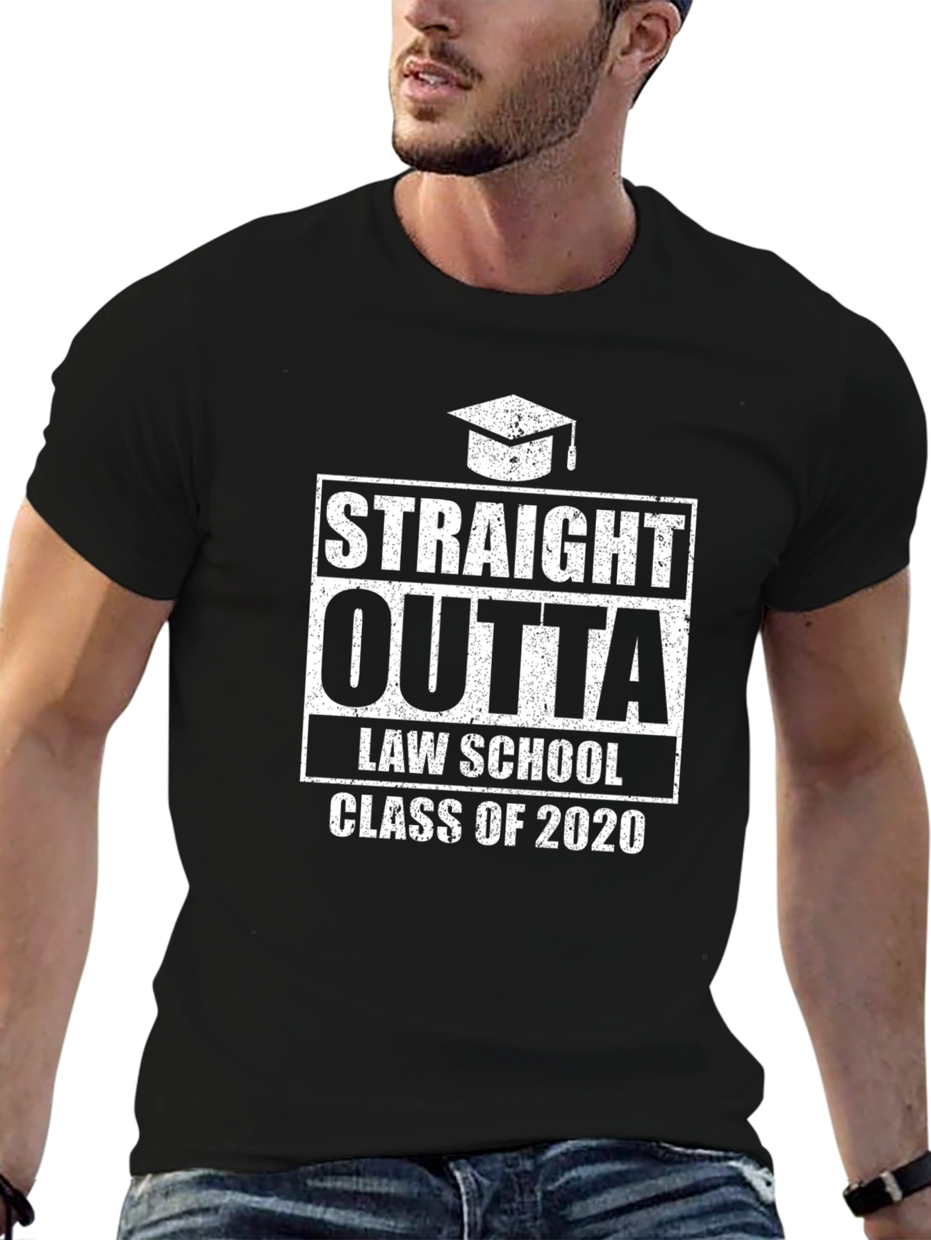Straight Outta Law School 2020 Graduate T-Shirt