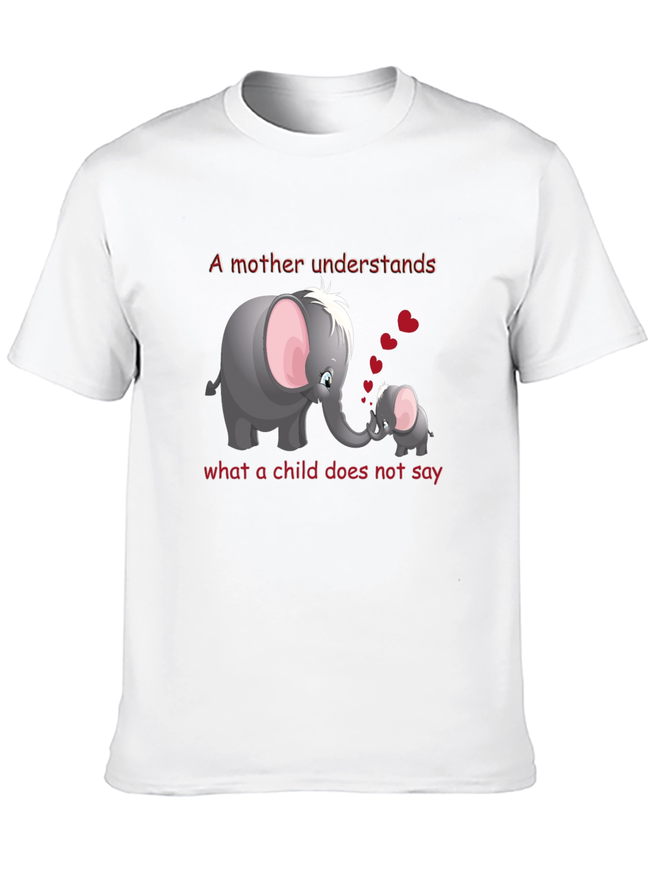 Mother & Child Elephant T-Shirt - Understanding Love