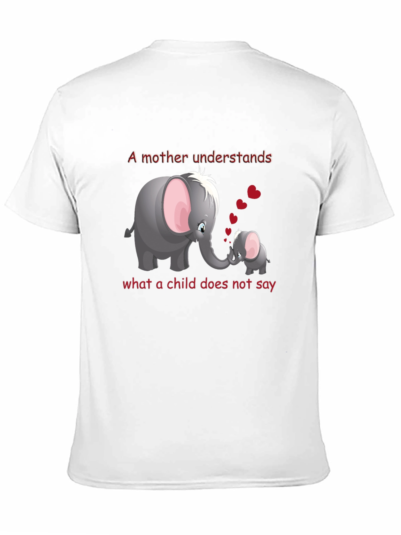 Mother & Child Elephant T-Shirt - Understanding Love