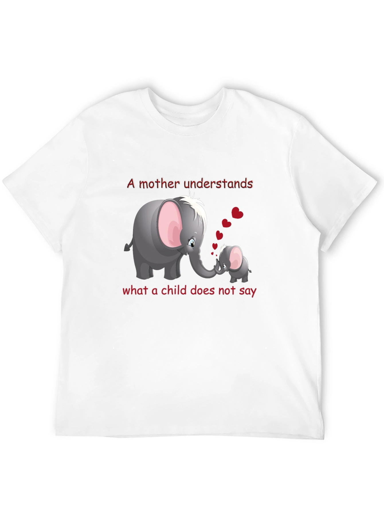 Mother & Child Elephant T-Shirt - Understanding Love