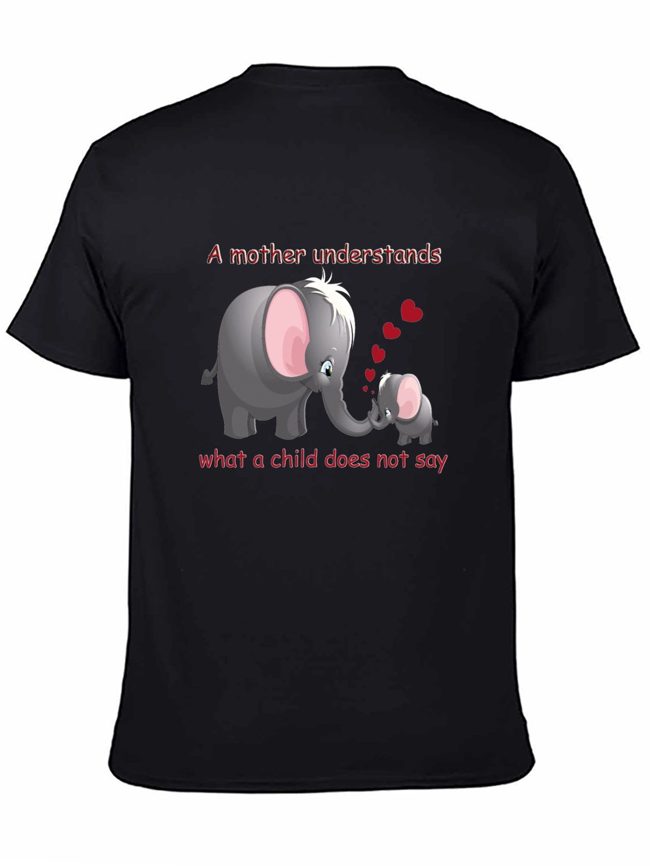 Mother & Child Elephant T-Shirt - Understanding Love