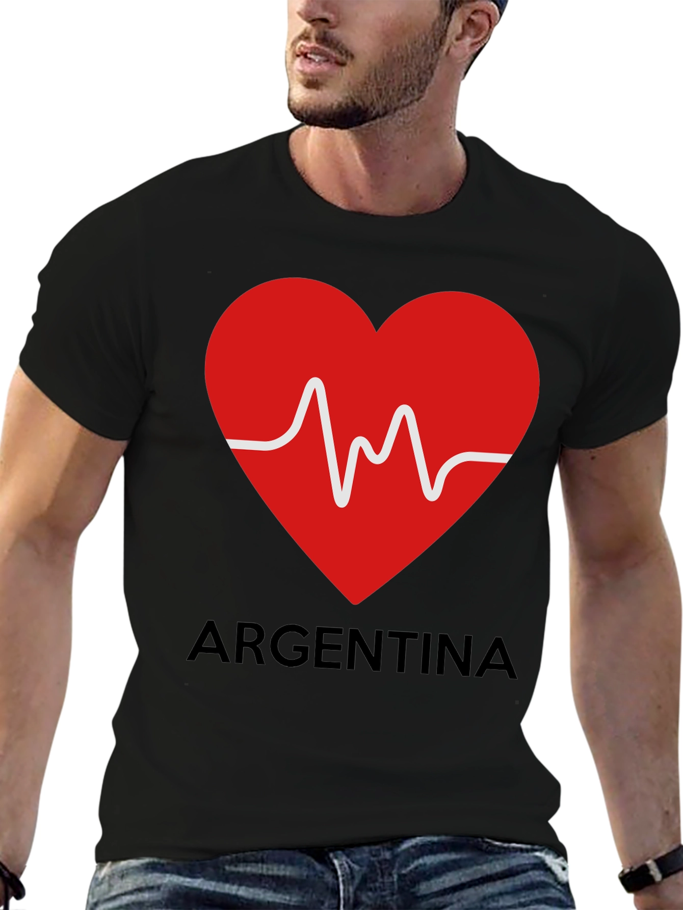 Argentina Heartbeat T-Shirt