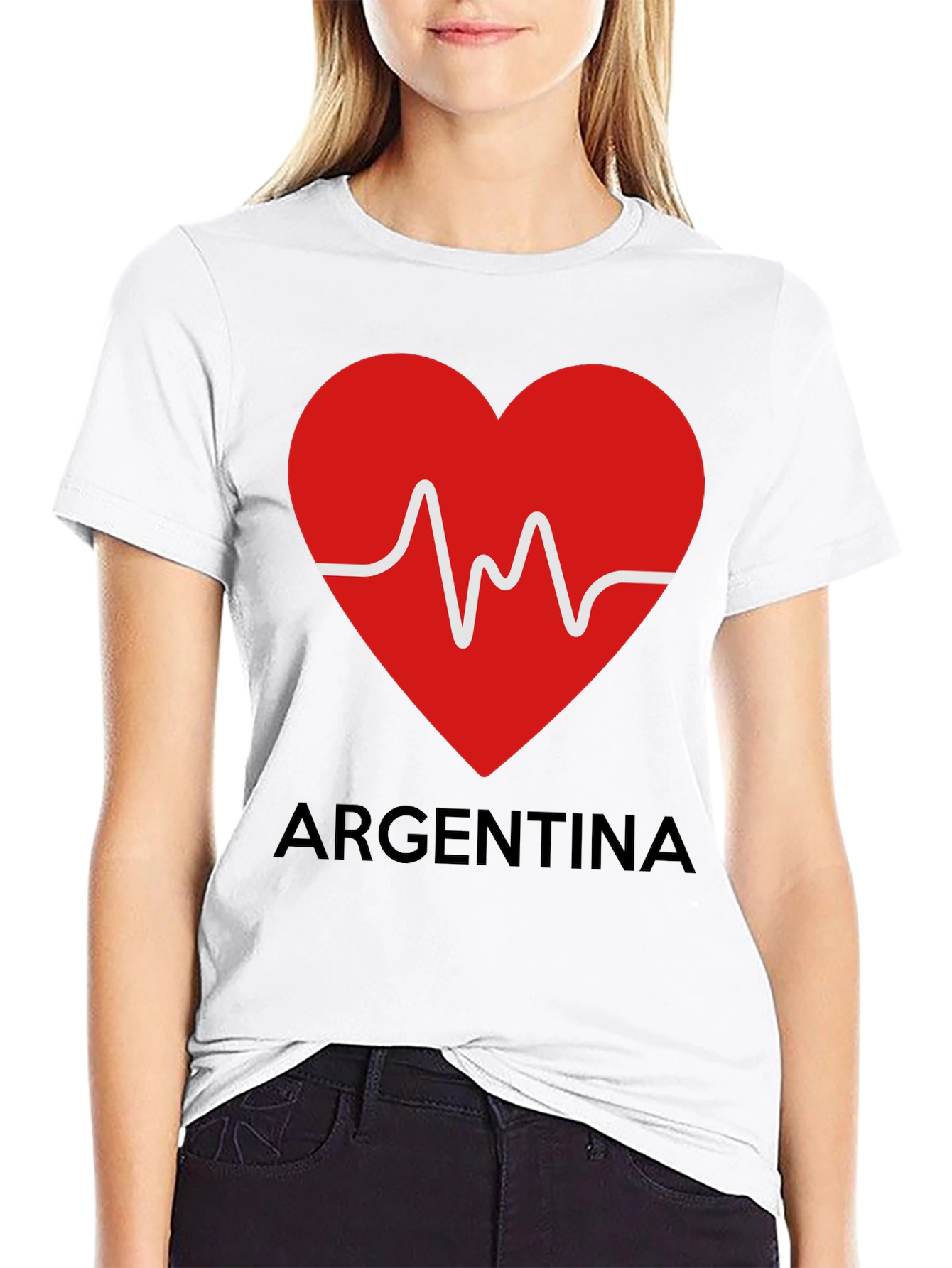 Argentina Heartbeat T-Shirt