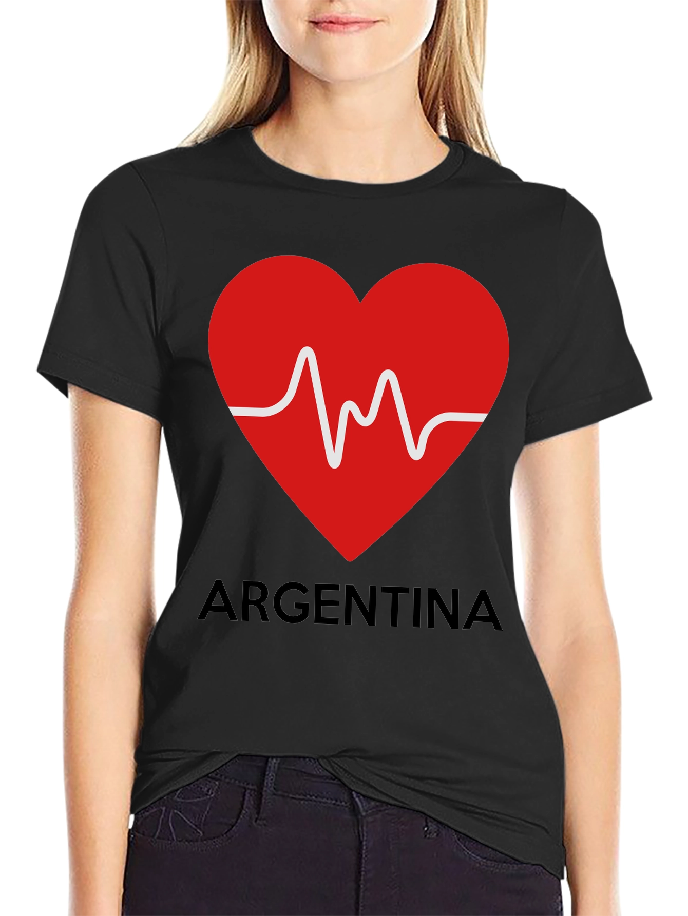 Argentina Heartbeat T-Shirt
