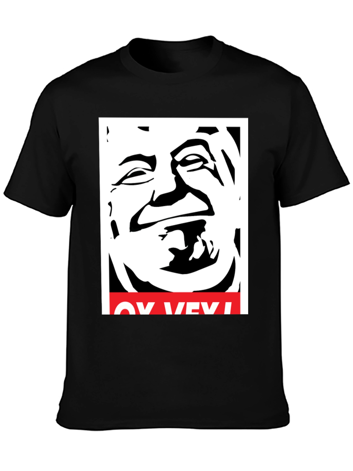 Oy Vey! Graphic T-Shirt - Black