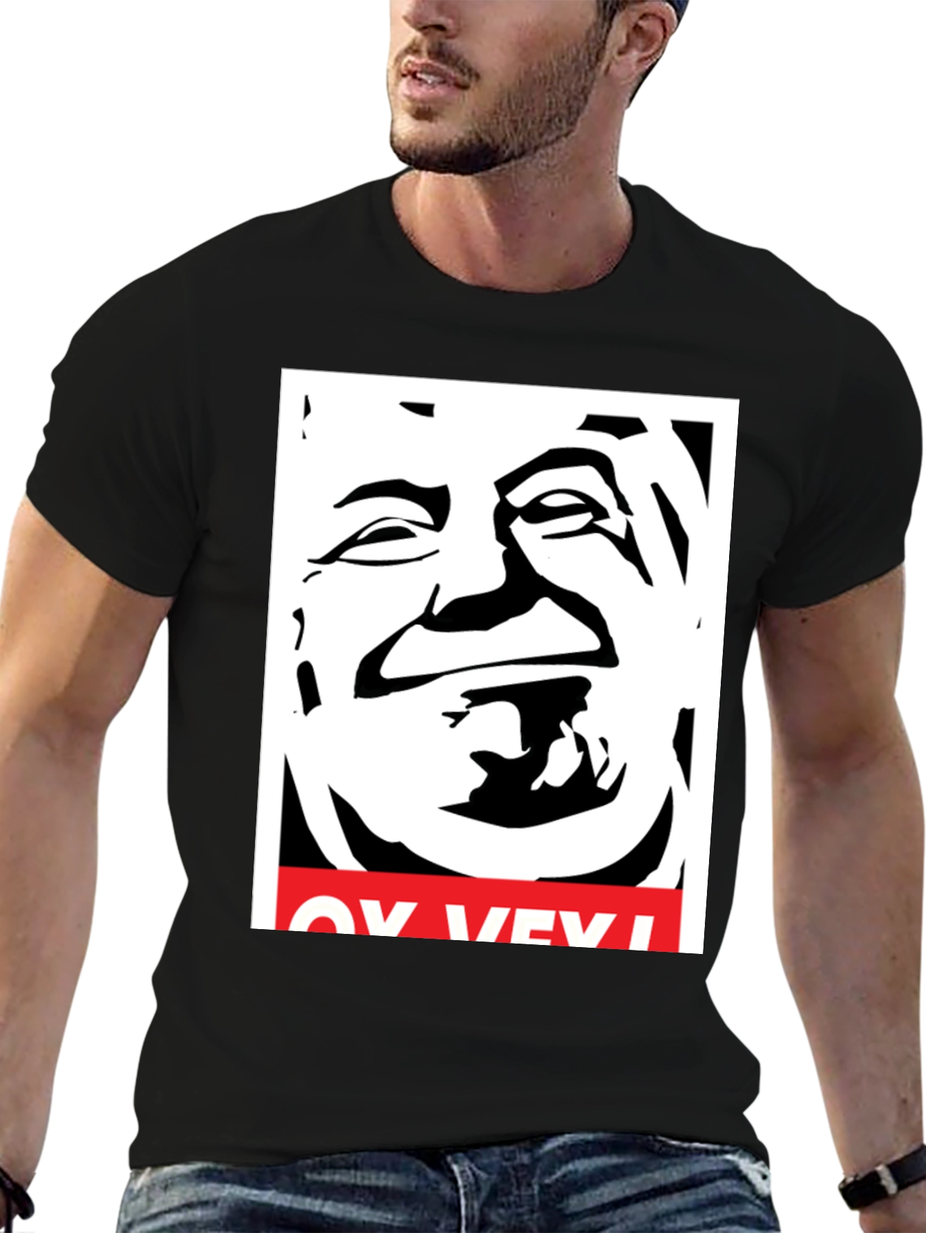 Oy Vey! Graphic T-Shirt - Black