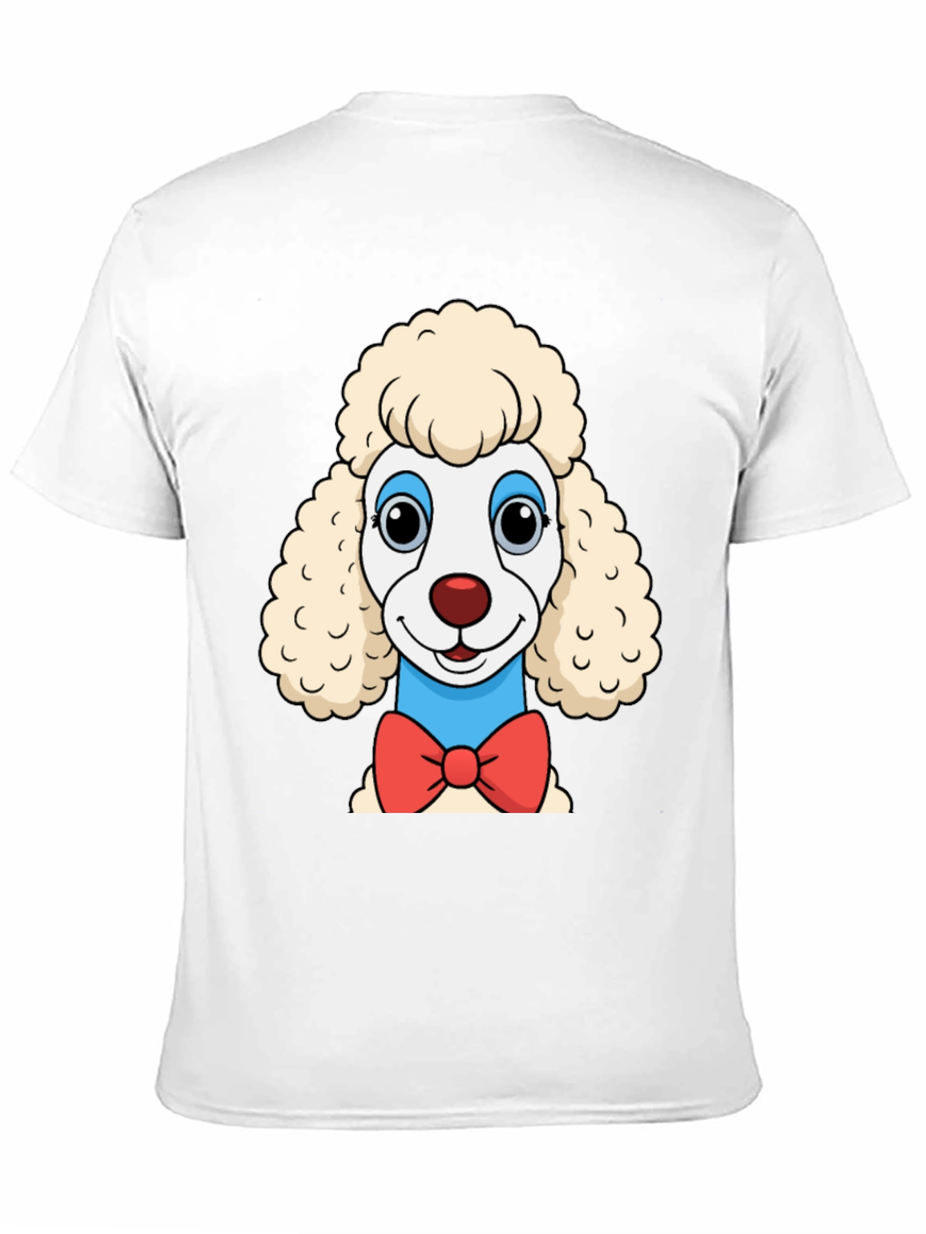 Poodle Cartoon Graphic T-Shirt