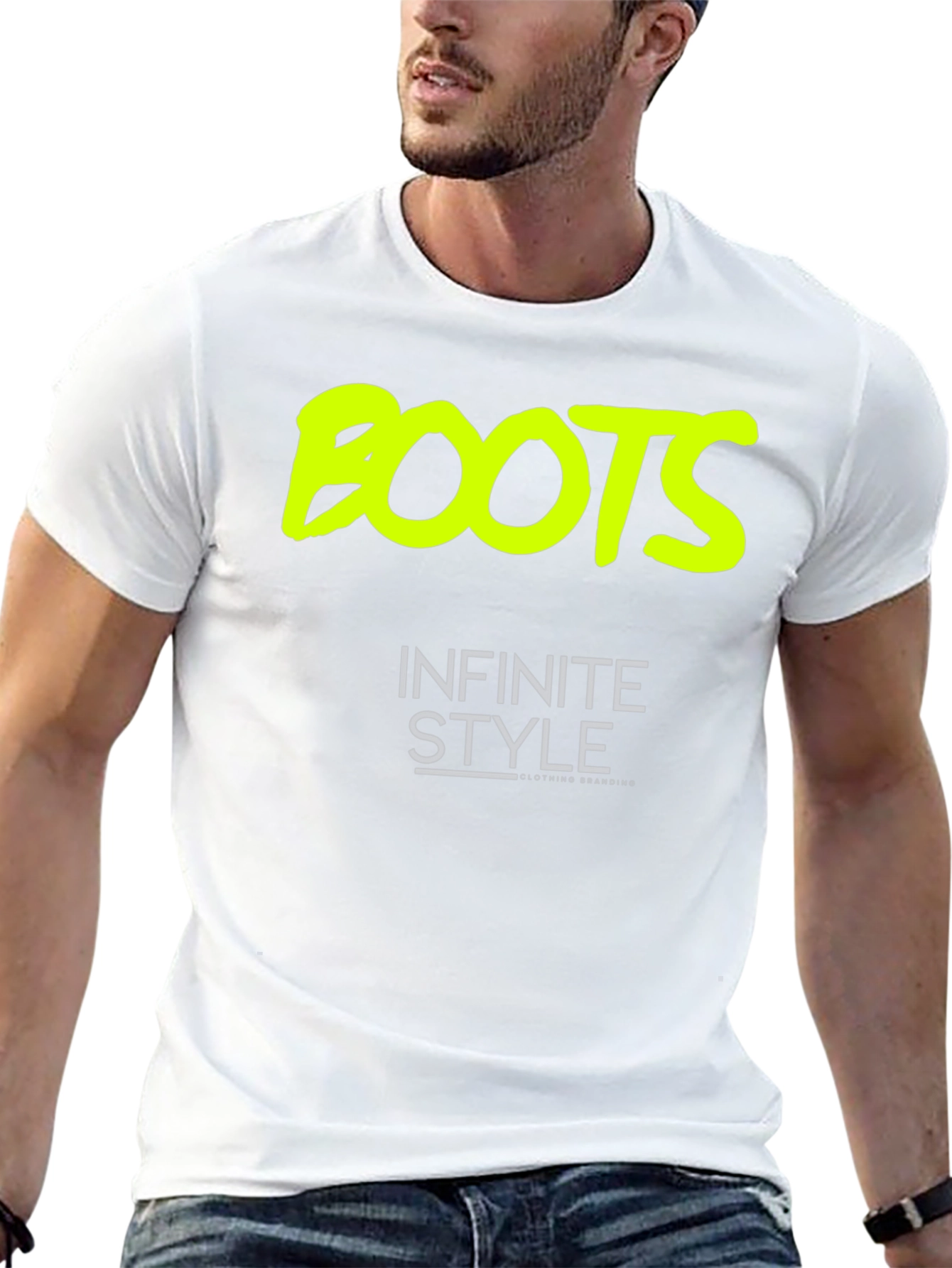 Boots Graphic Tee - Infinite Style Black T-Shirt