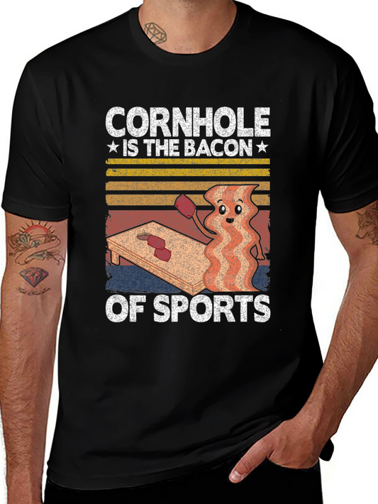 Cornhole is The Bacon of Sports Funny T-Shirt